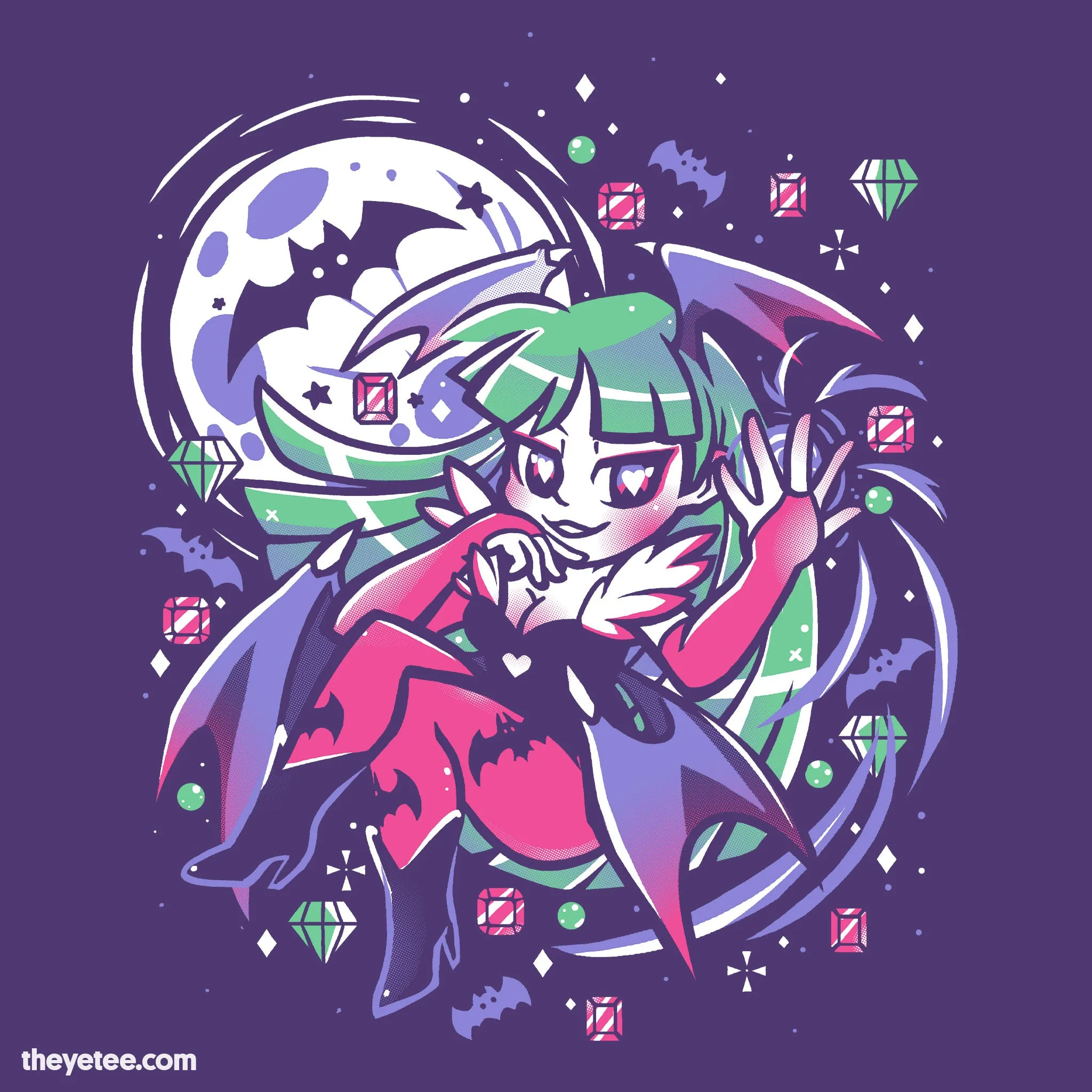 Moonlit Gem sold by The Yetee product image thumbnail 2
