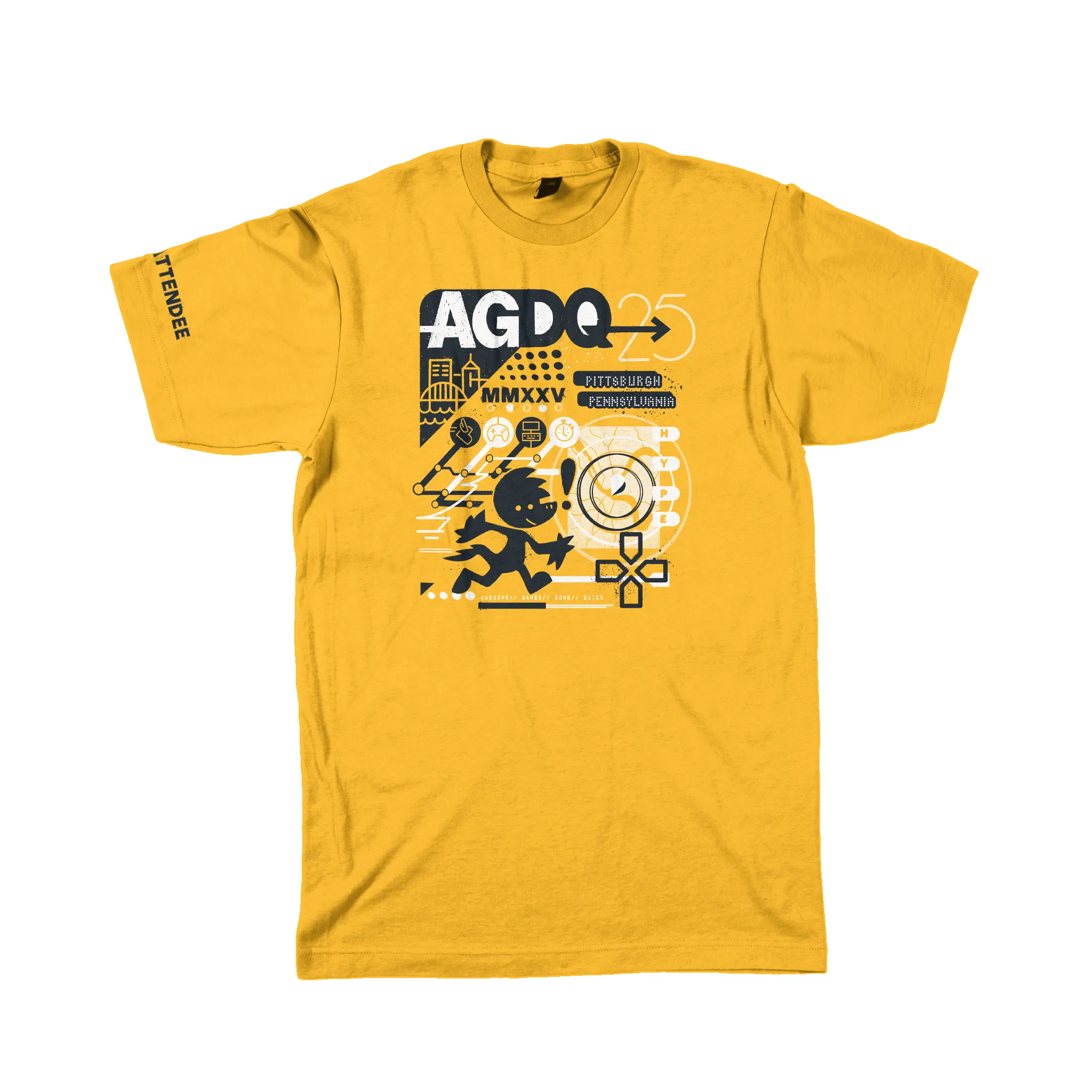 AGDQ 2025 On-Site Attendee Tee (Pick-up Only) sold by The Yetee product image thumbnail 2