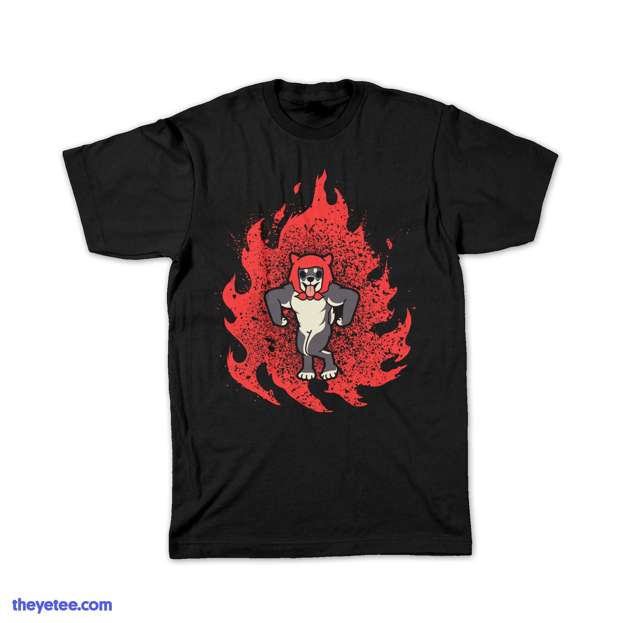 Flexing Inu sold by The Yetee