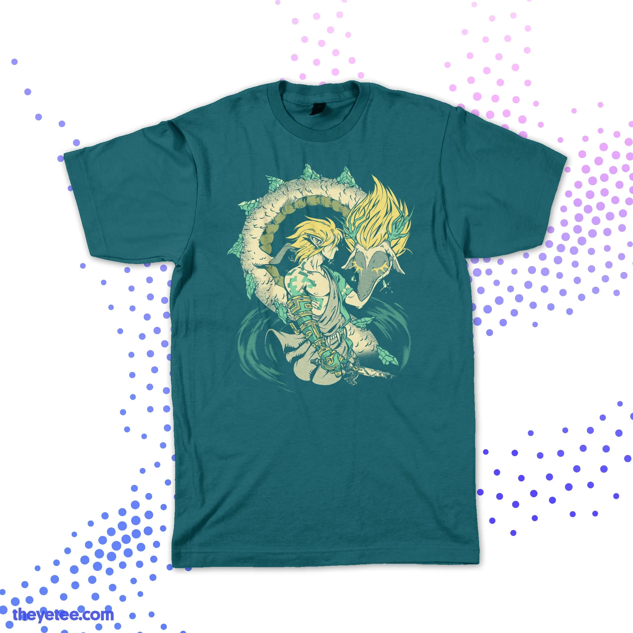 The Boy and the Dragon sold by The Yetee product image thumbnail 2