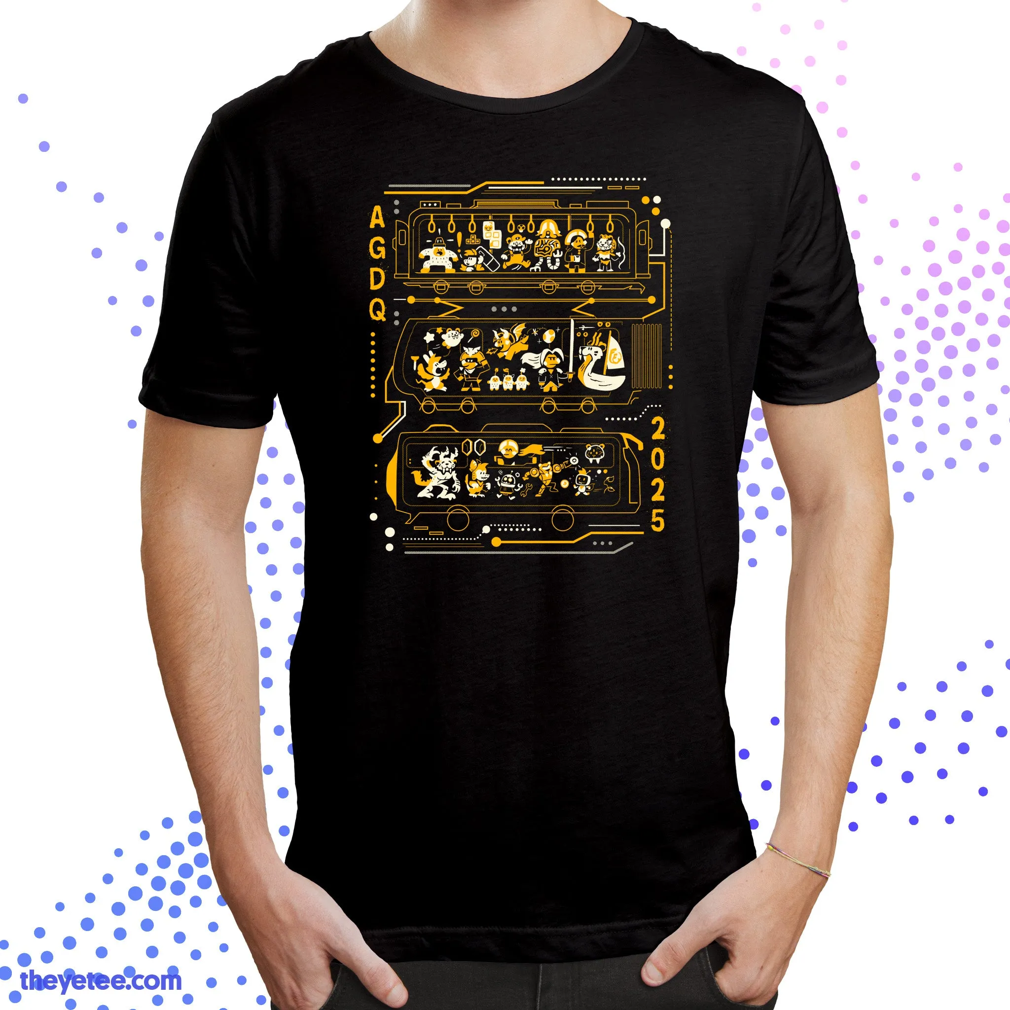 Subway Rush Pile Up sold by The Yetee product image thumbnail 3