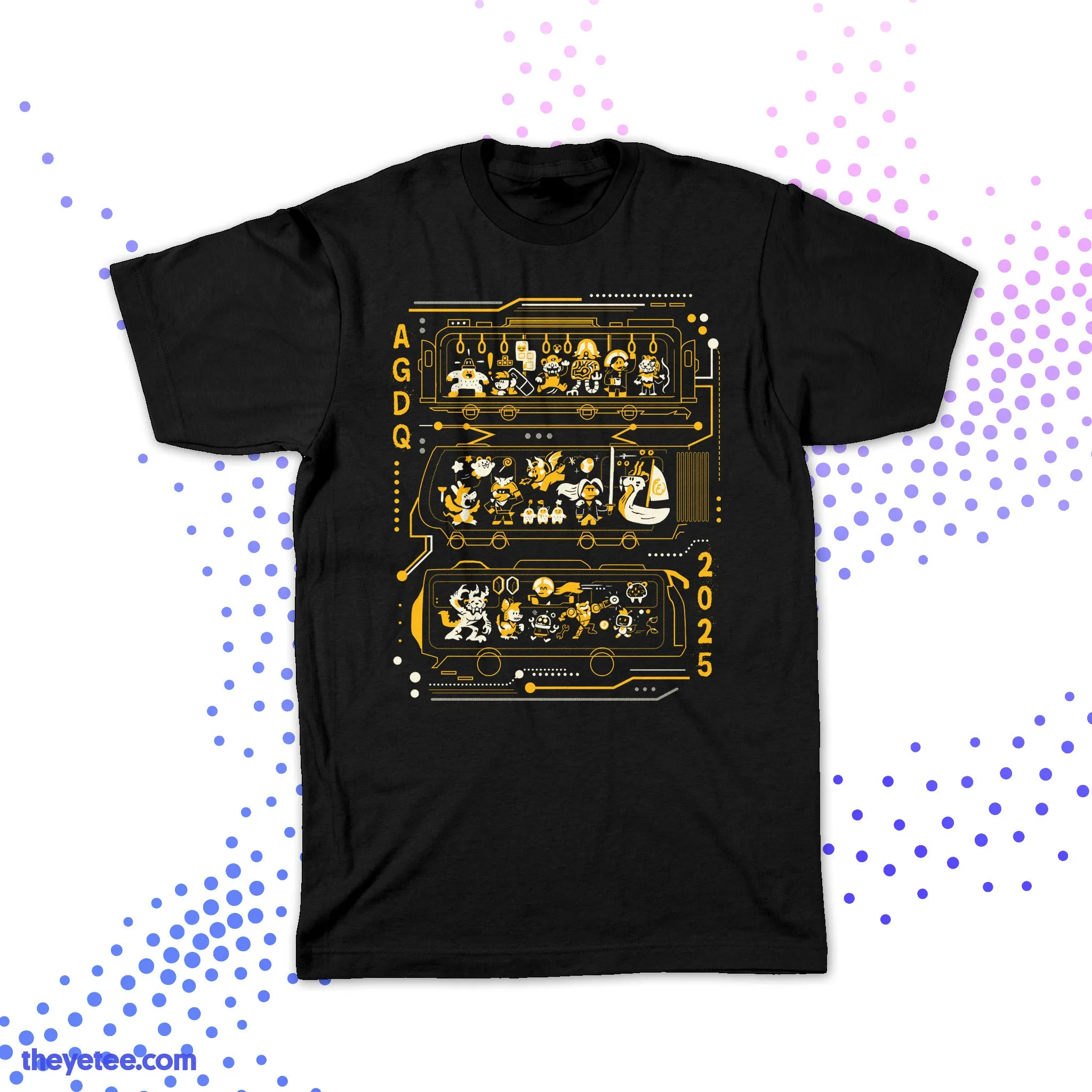 Subway Rush Pile Up sold by The Yetee product image thumbnail 2