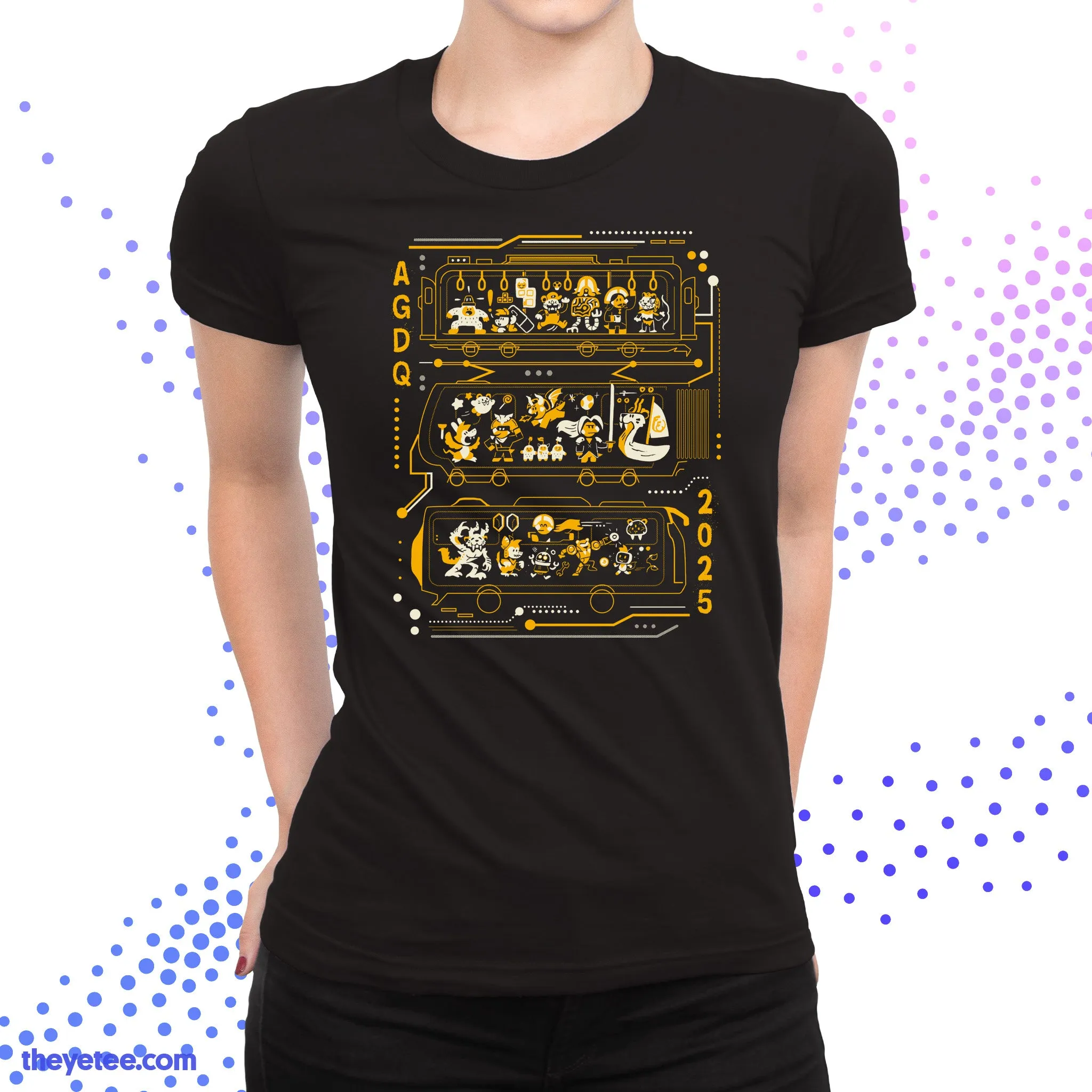 Subway Rush Pile Up sold by The Yetee product image thumbnail 4