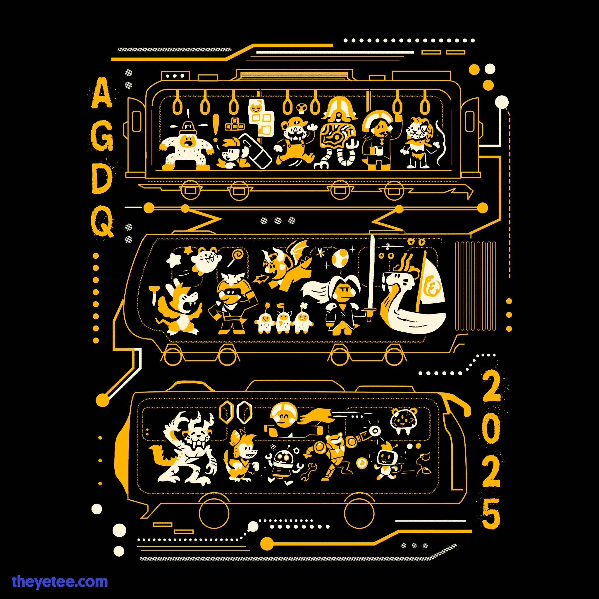 Subway Rush Pile Up sold by The Yetee