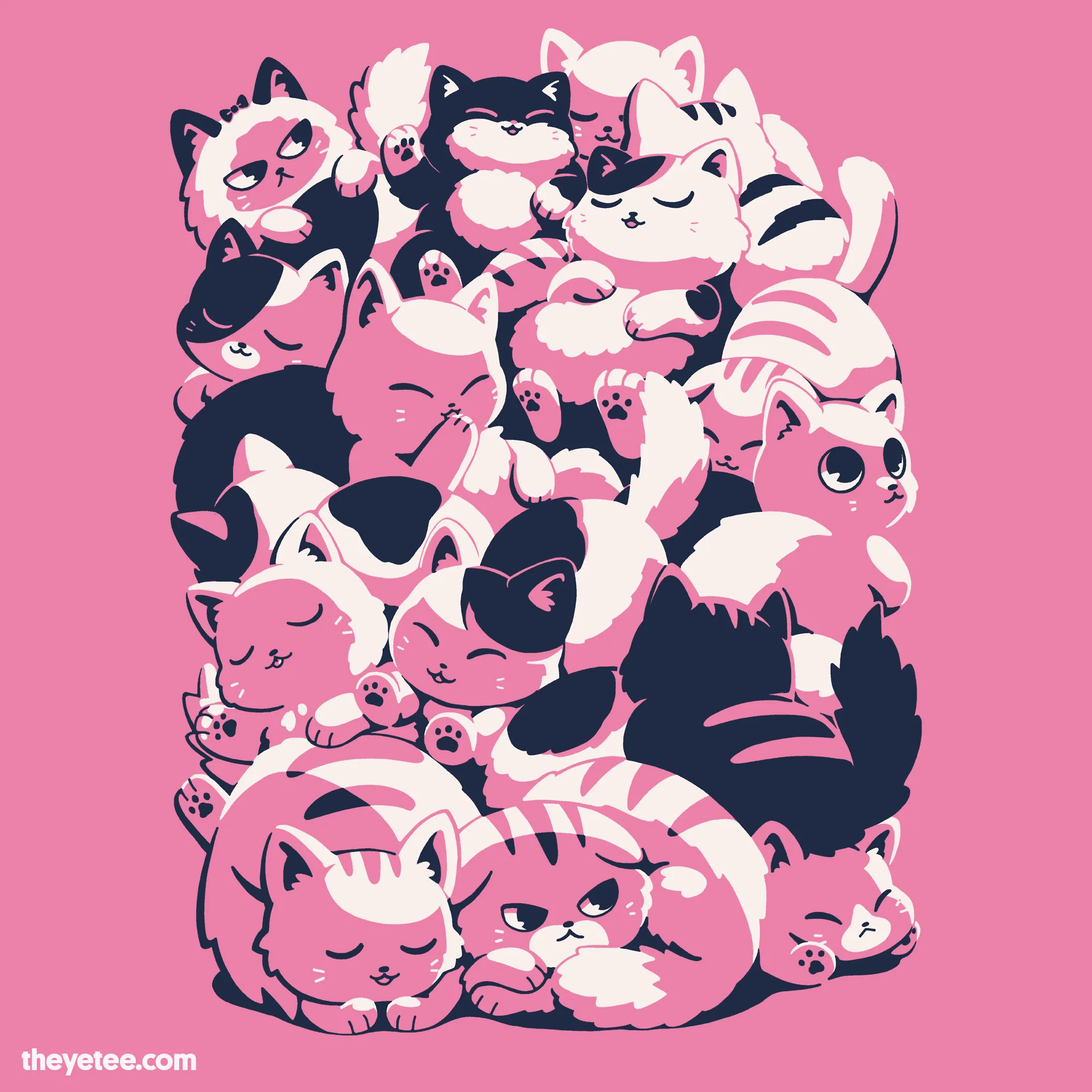 Purrfect Afternoon sold by The Yetee product image thumbnail 2