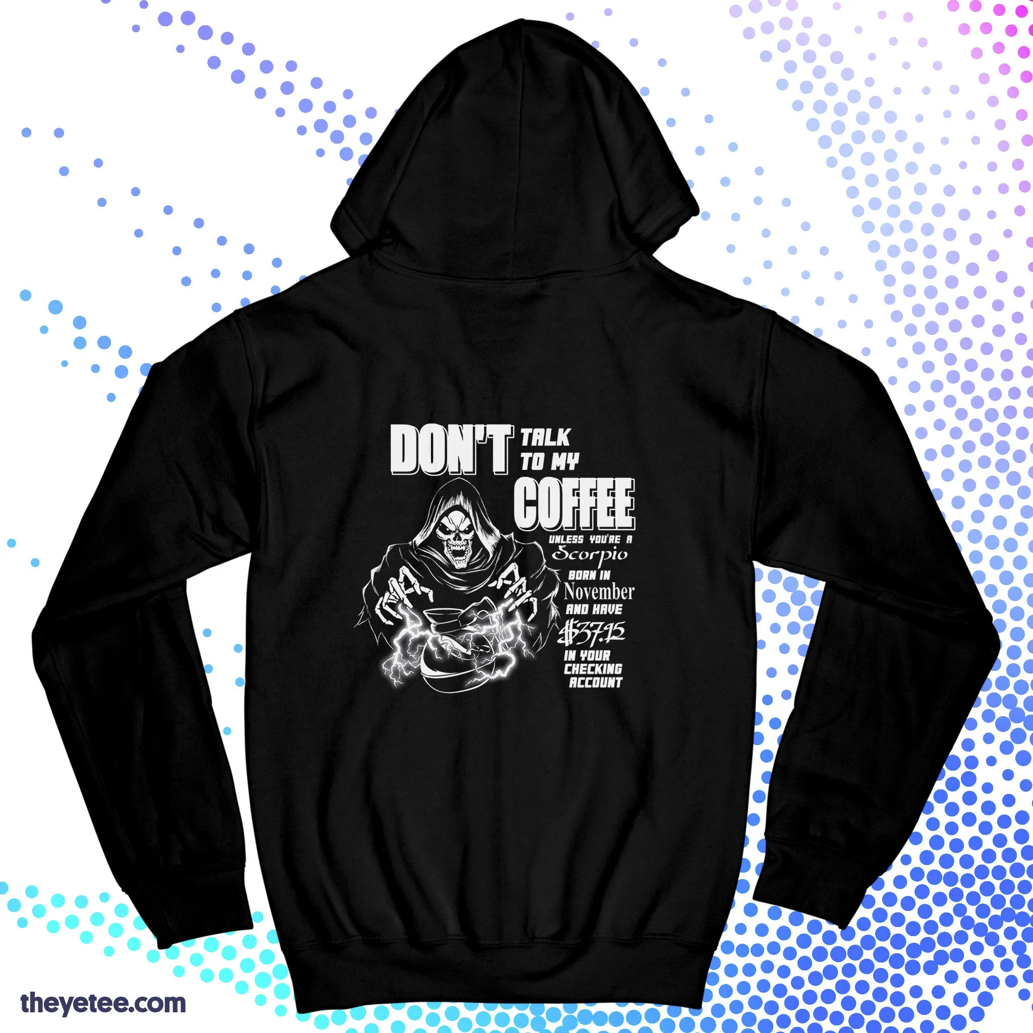 Don't talk to my Coffee sold by The Yetee product image thumbnail 5