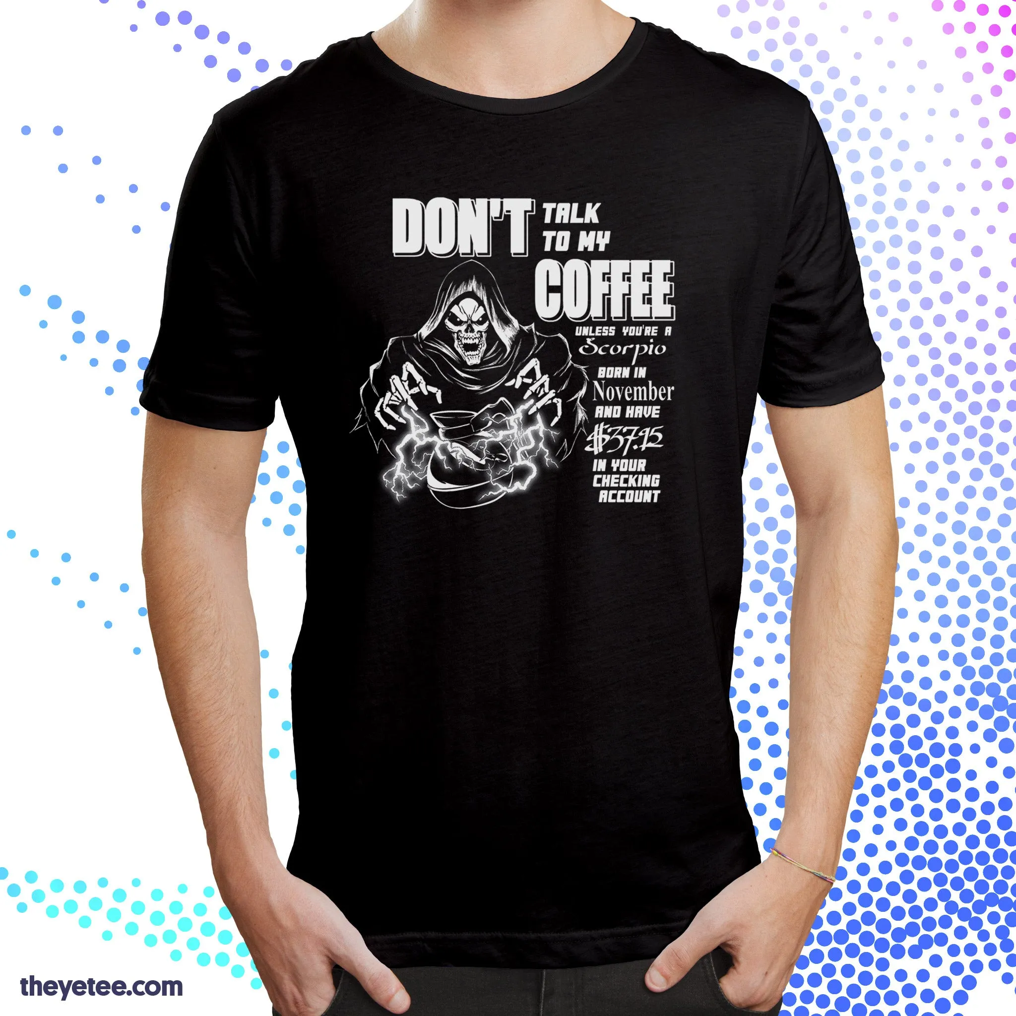 Don't talk to my Coffee sold by The Yetee product image thumbnail 3