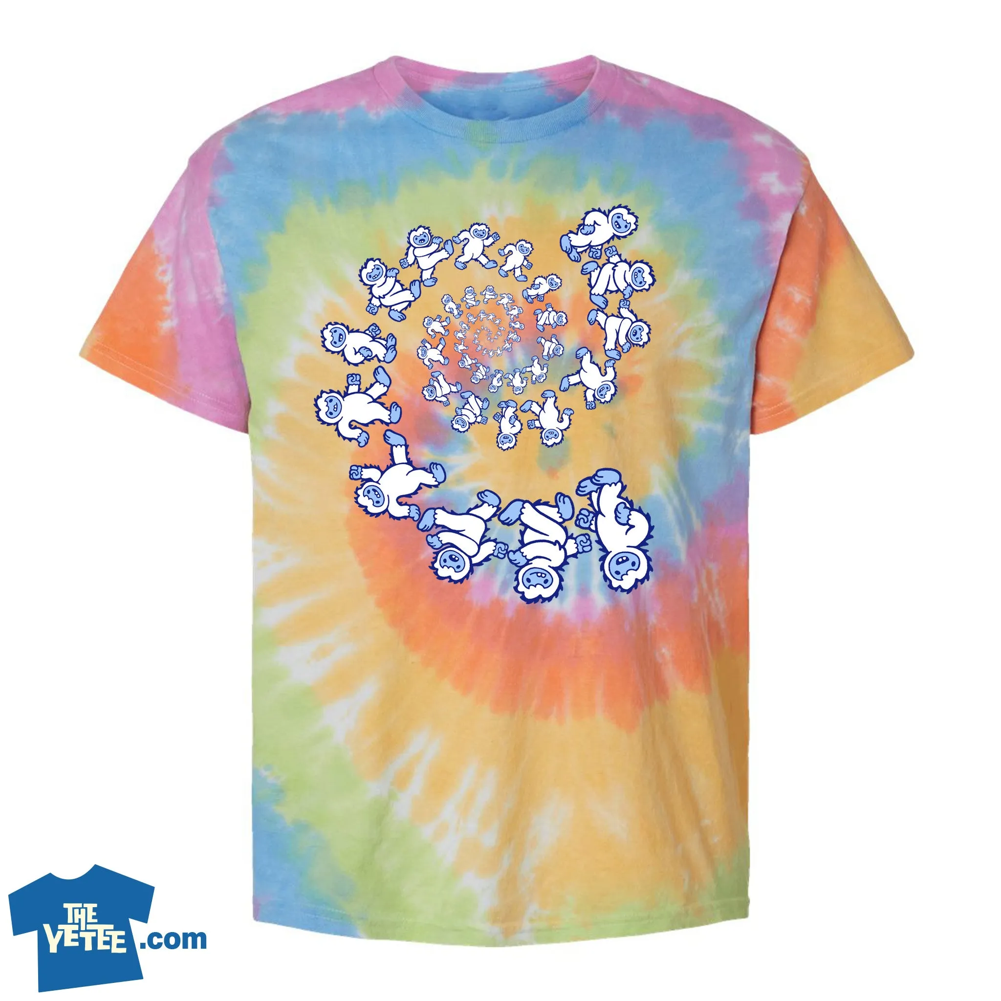 Grateful Yetee Dance Tie-Dye sold by The Yetee