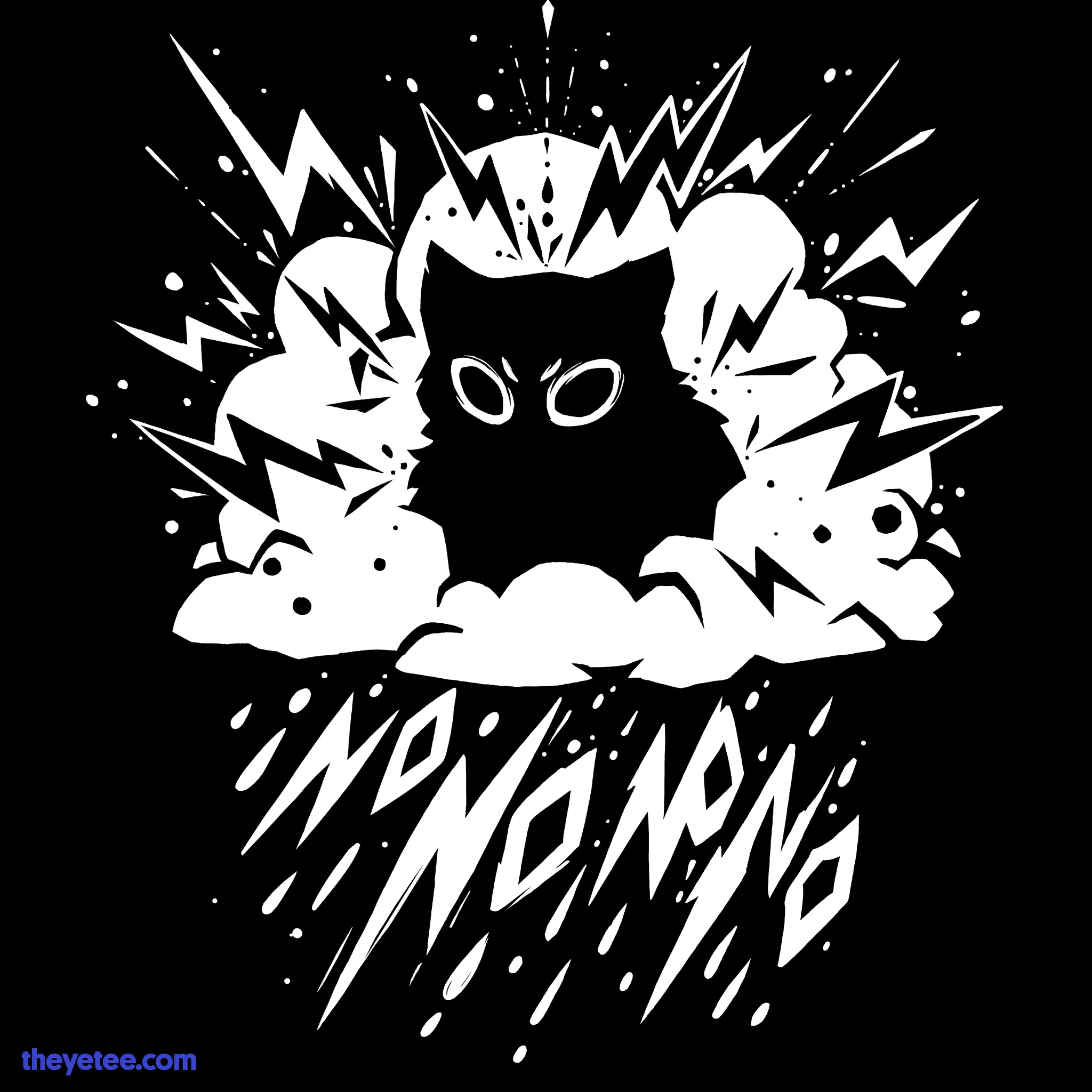 Antisocial Glowing Storm Cloud sold by The Yetee product image thumbnail 2