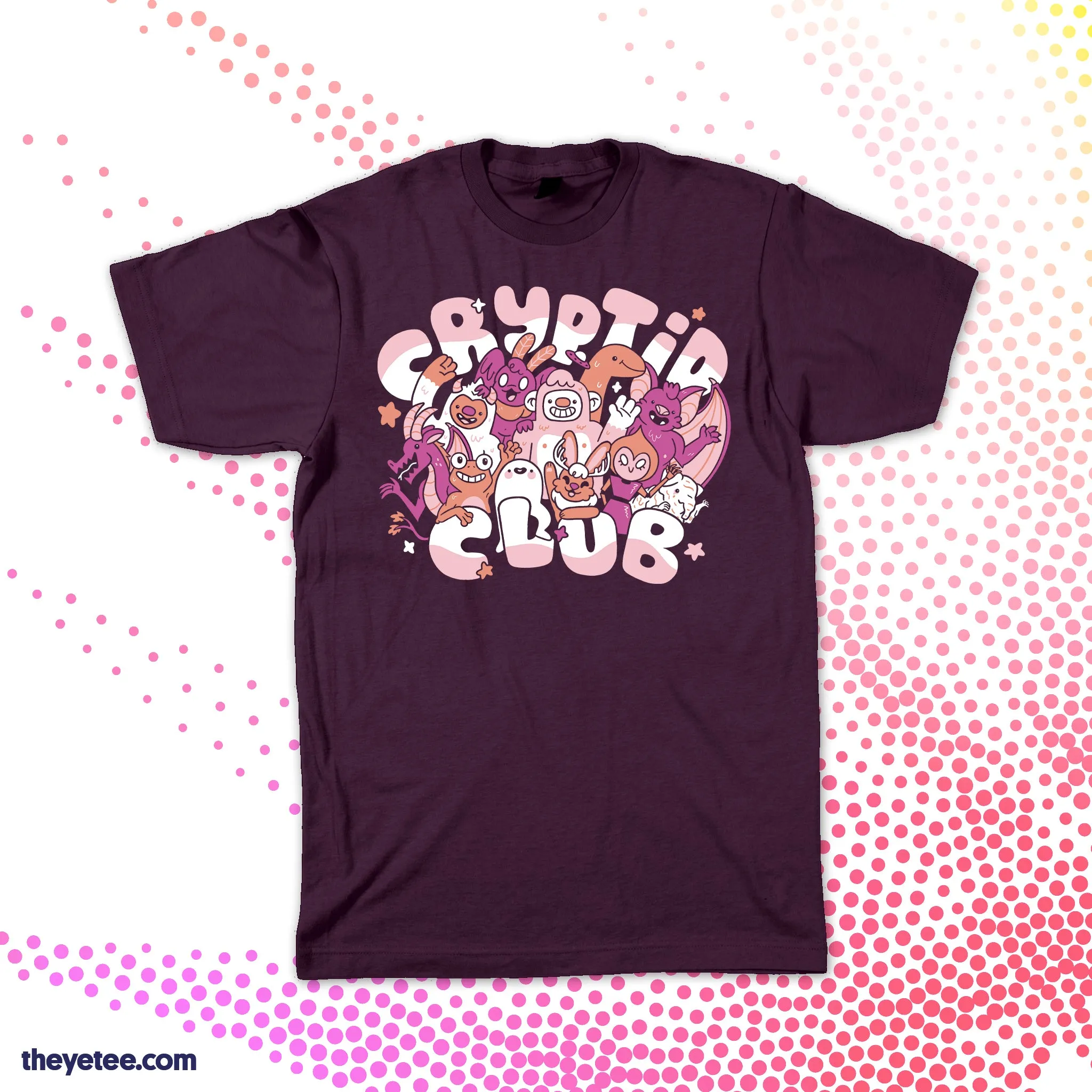 Cryptid Club sold by The Yetee