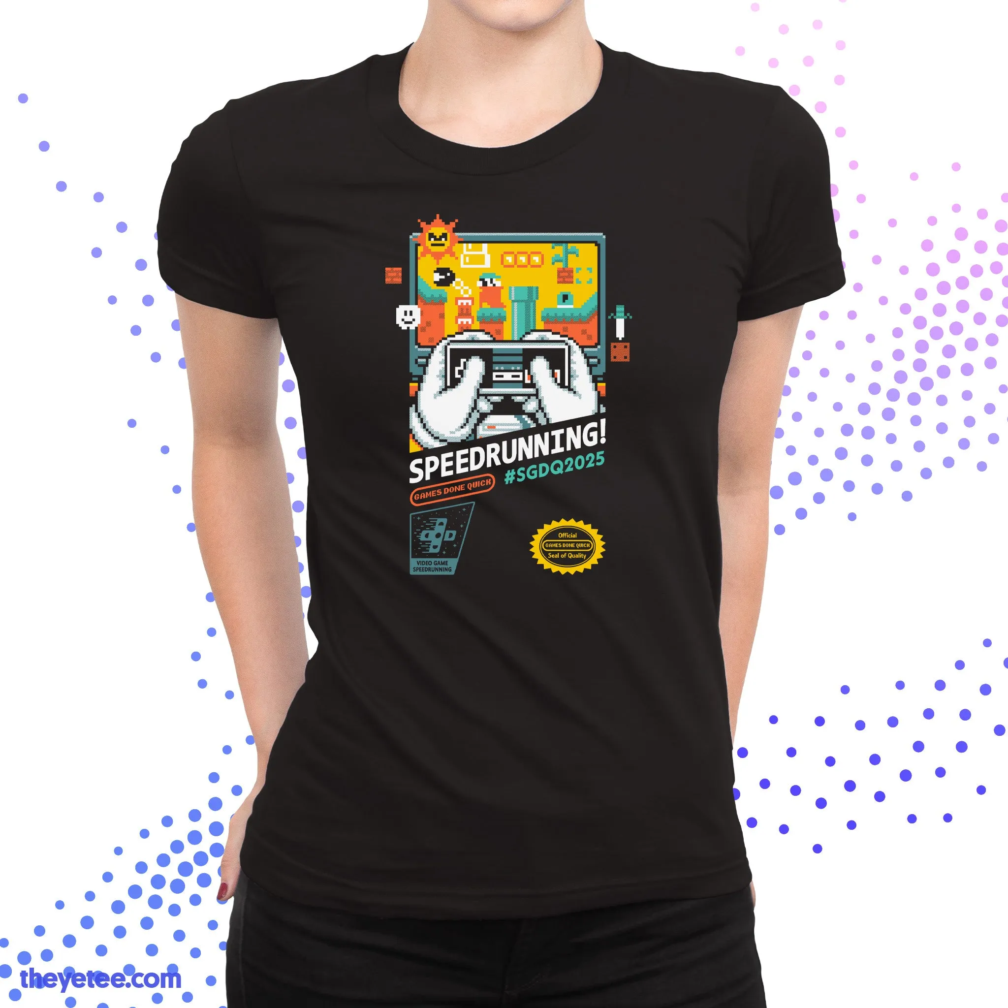 SGDQ Speedrunning 2025 sold by The Yetee product image thumbnail 4