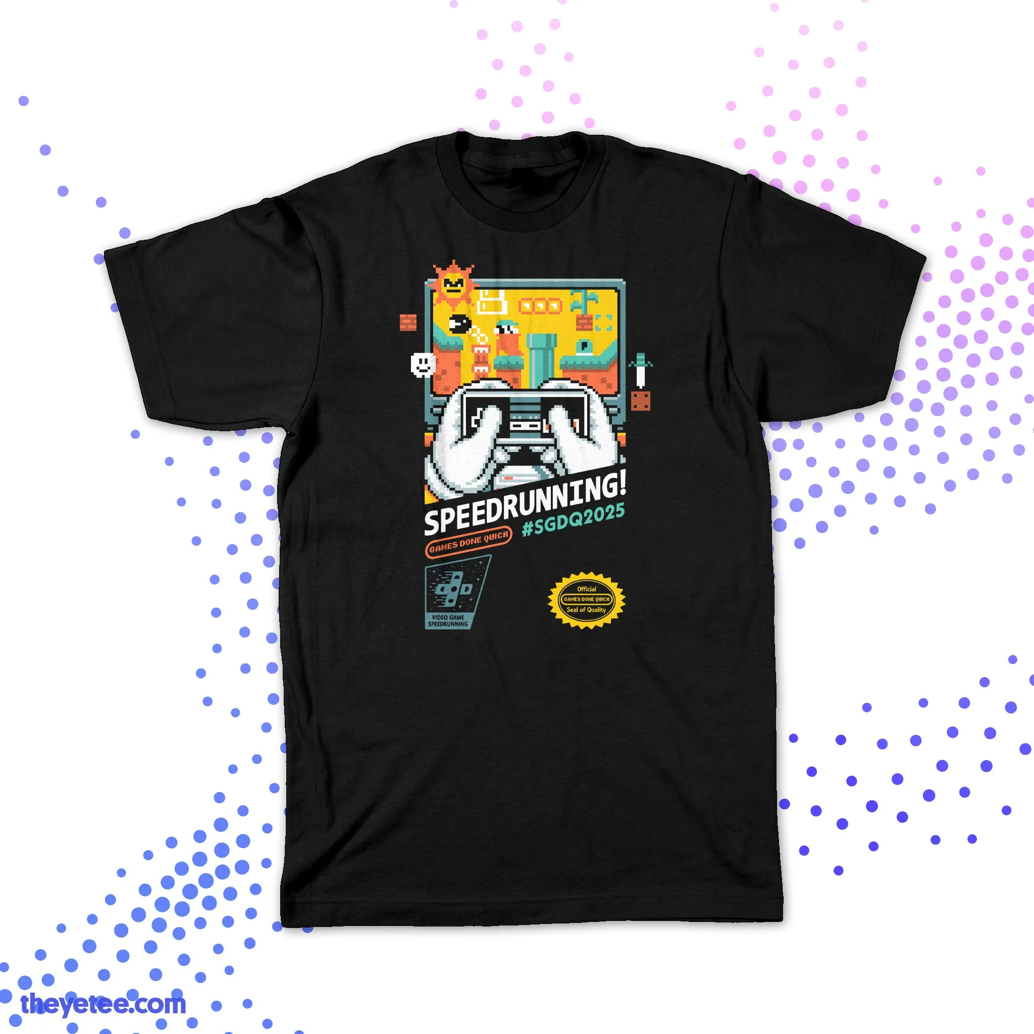 SGDQ Speedrunning 2025 sold by The Yetee product image thumbnail 2