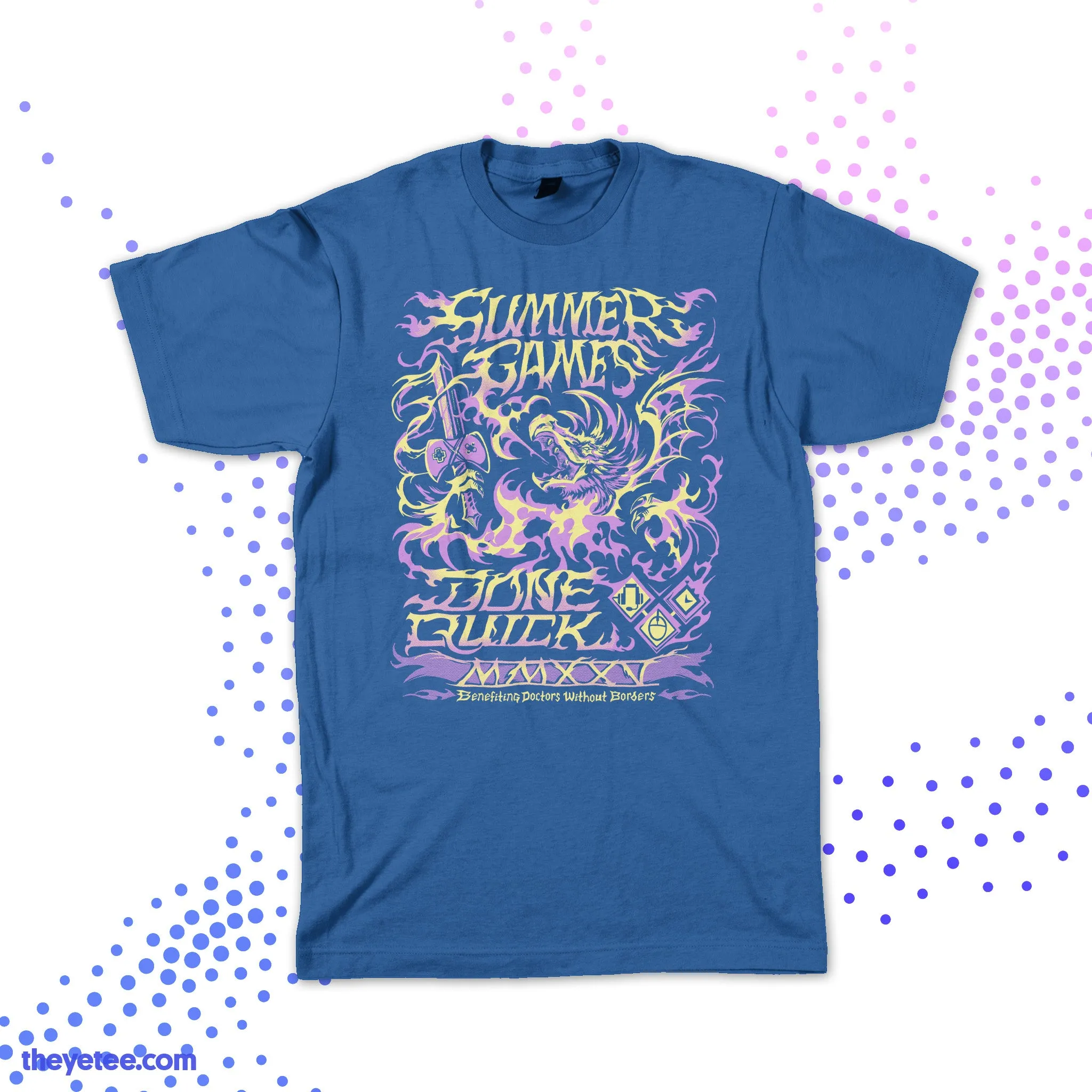 SGDQ25 Event Tee (Online) sold by The Yetee product image thumbnail 2