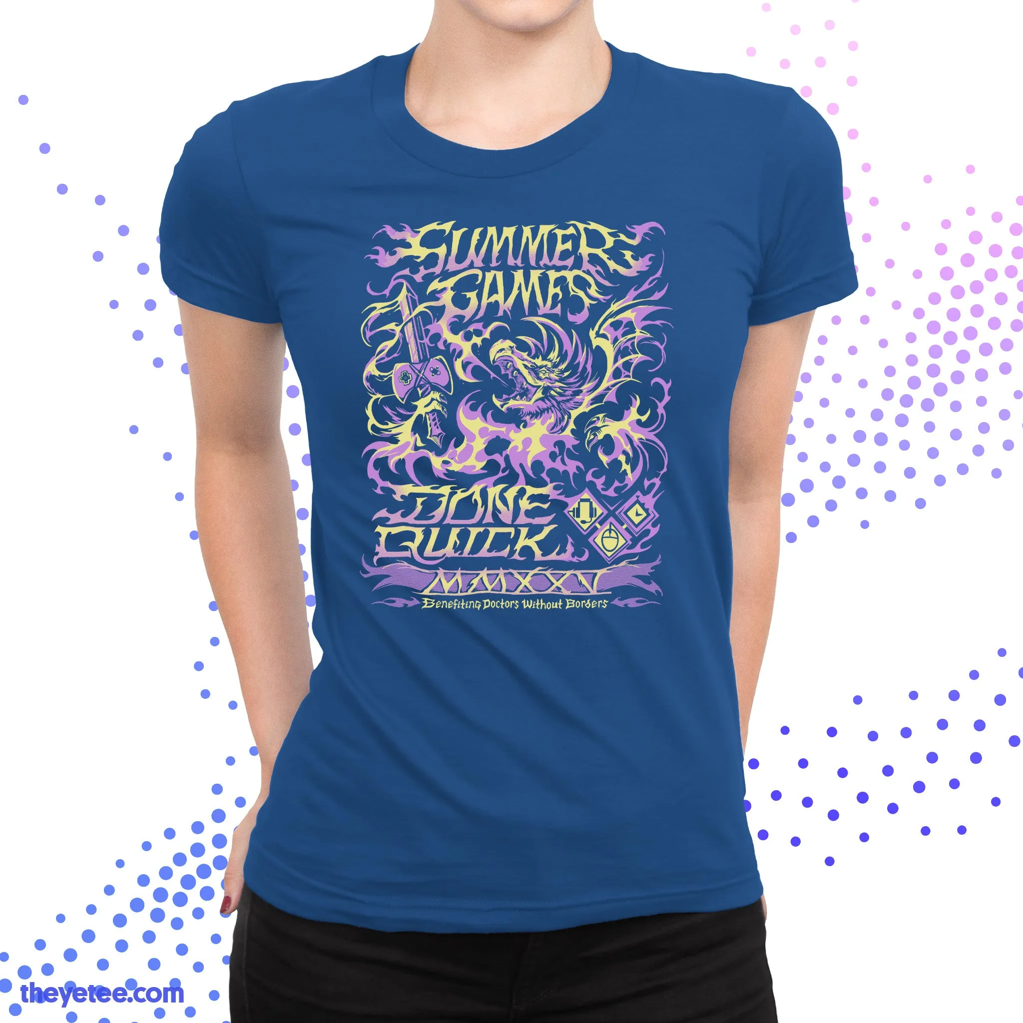 SGDQ25 Event Tee (Online) sold by The Yetee product image thumbnail 4