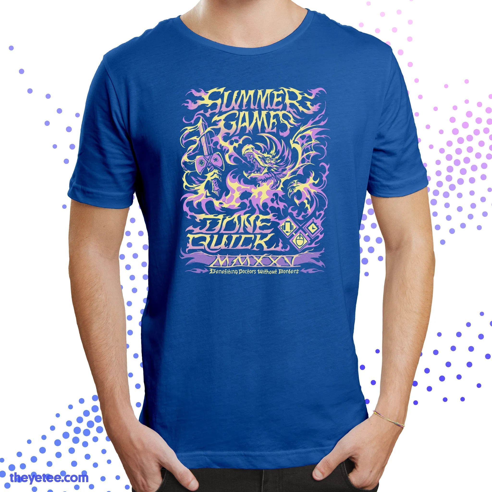 SGDQ25 Event Tee (Online) sold by The Yetee product image thumbnail 3