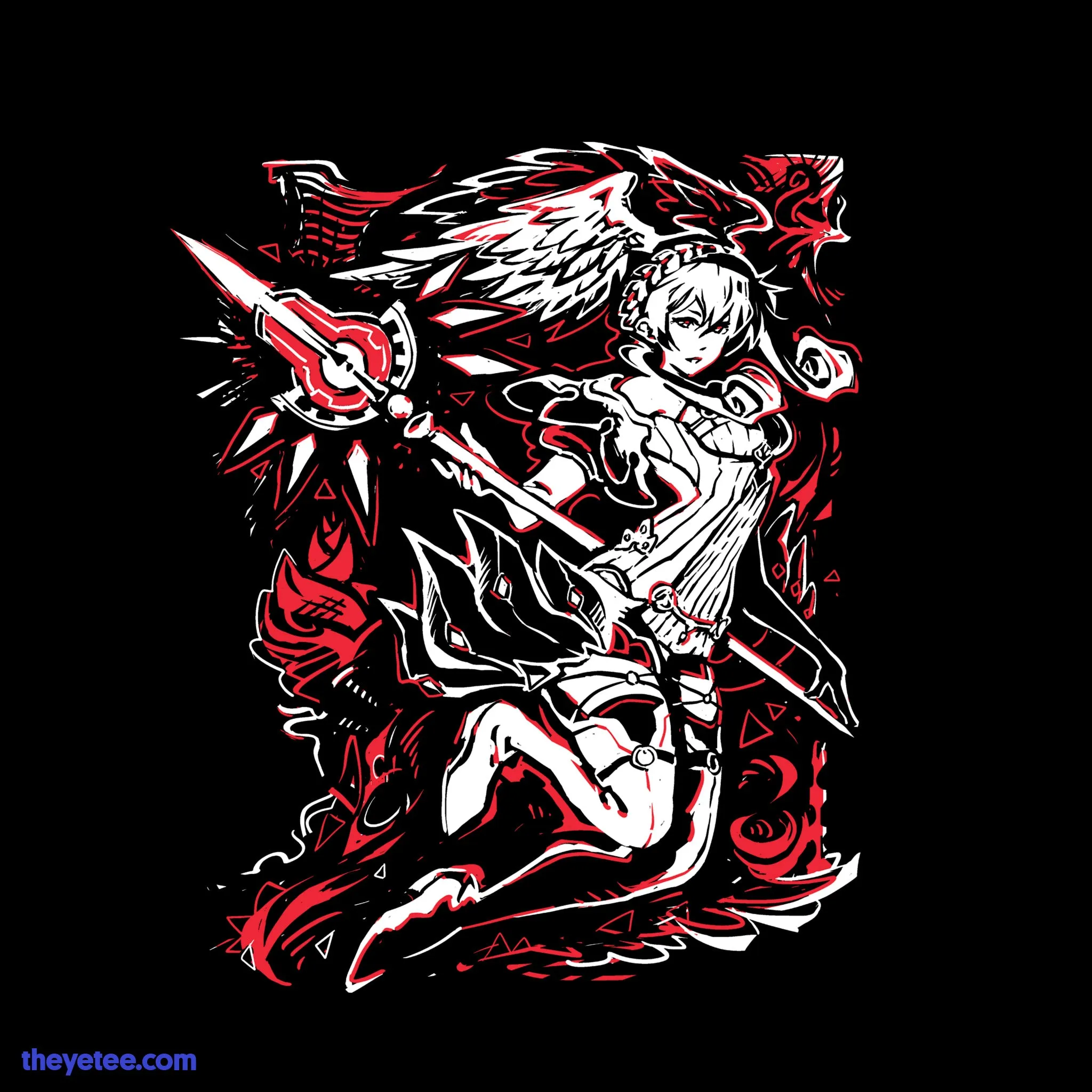 Over the Shoulder sold by The Yetee