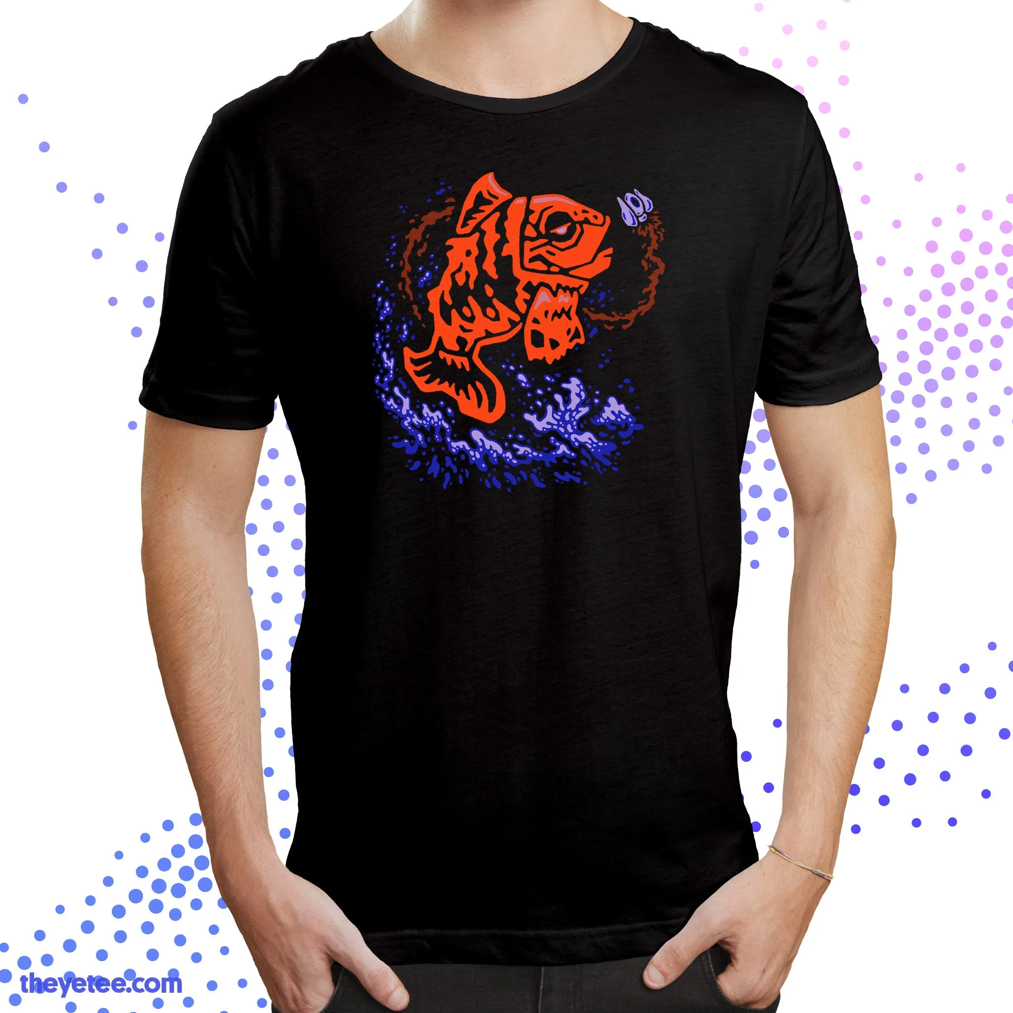 Fish Fear Me sold by The Yetee product image thumbnail 3