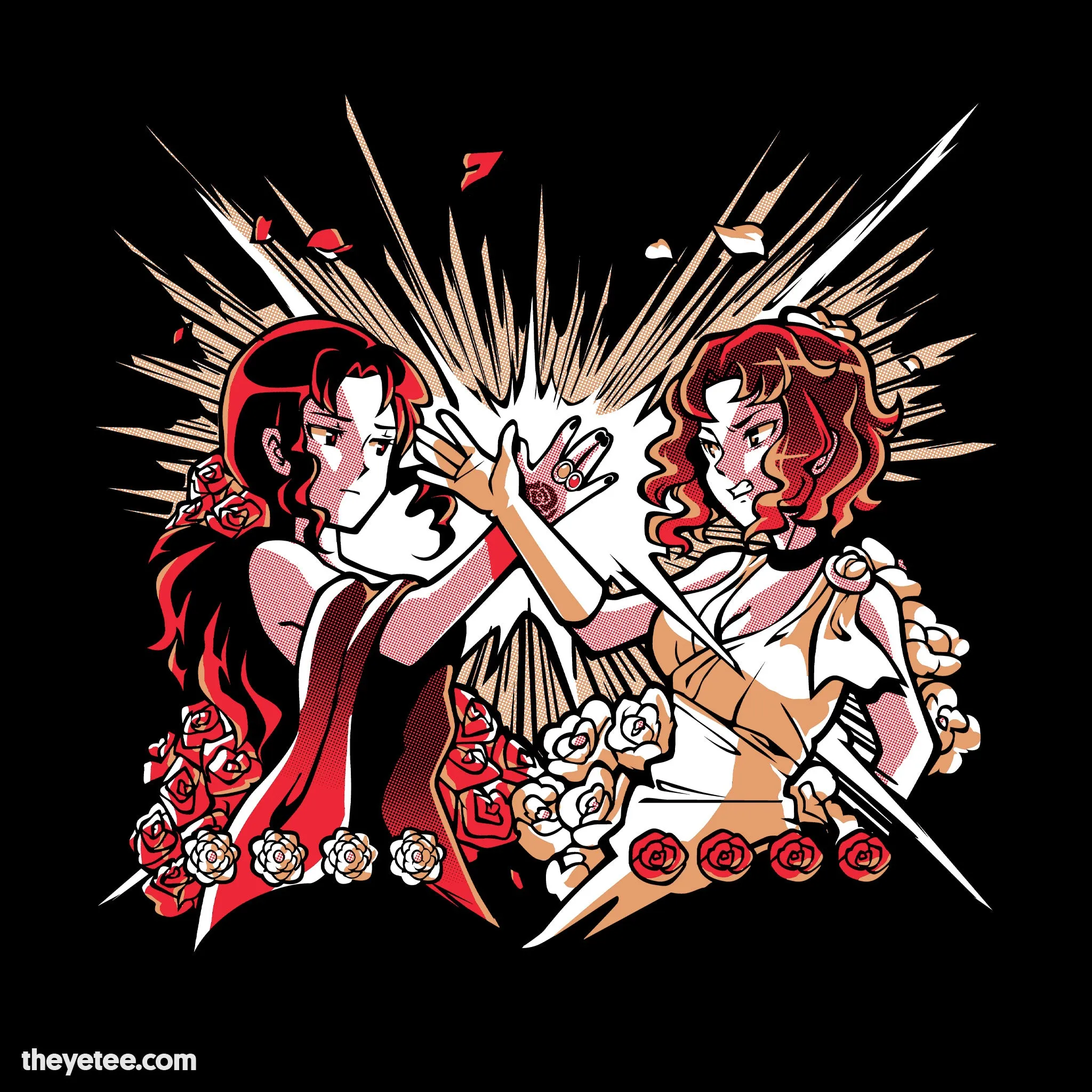 Rose & Camellia sold by The Yetee