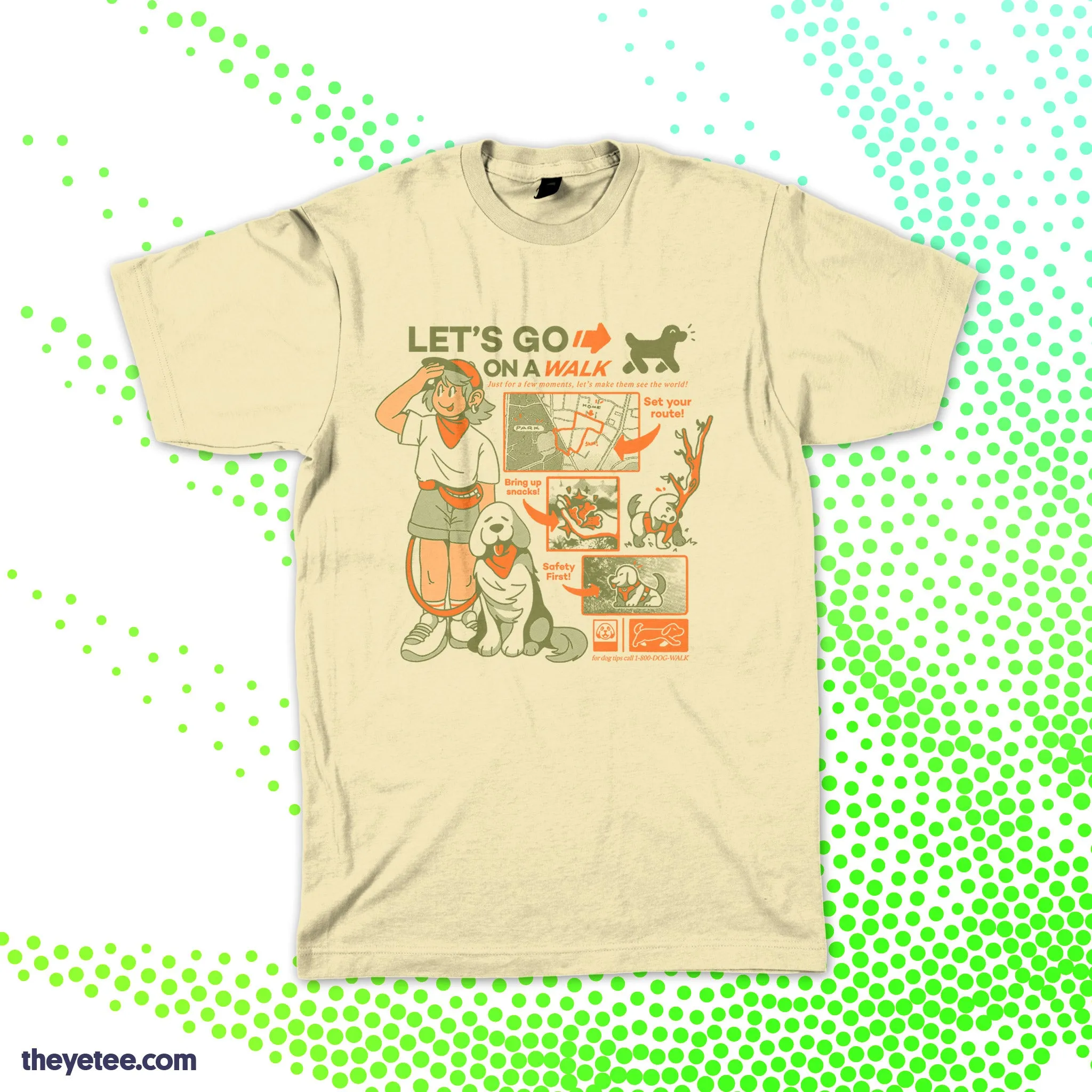 Let's go on a WALK sold by The Yetee product image thumbnail 2