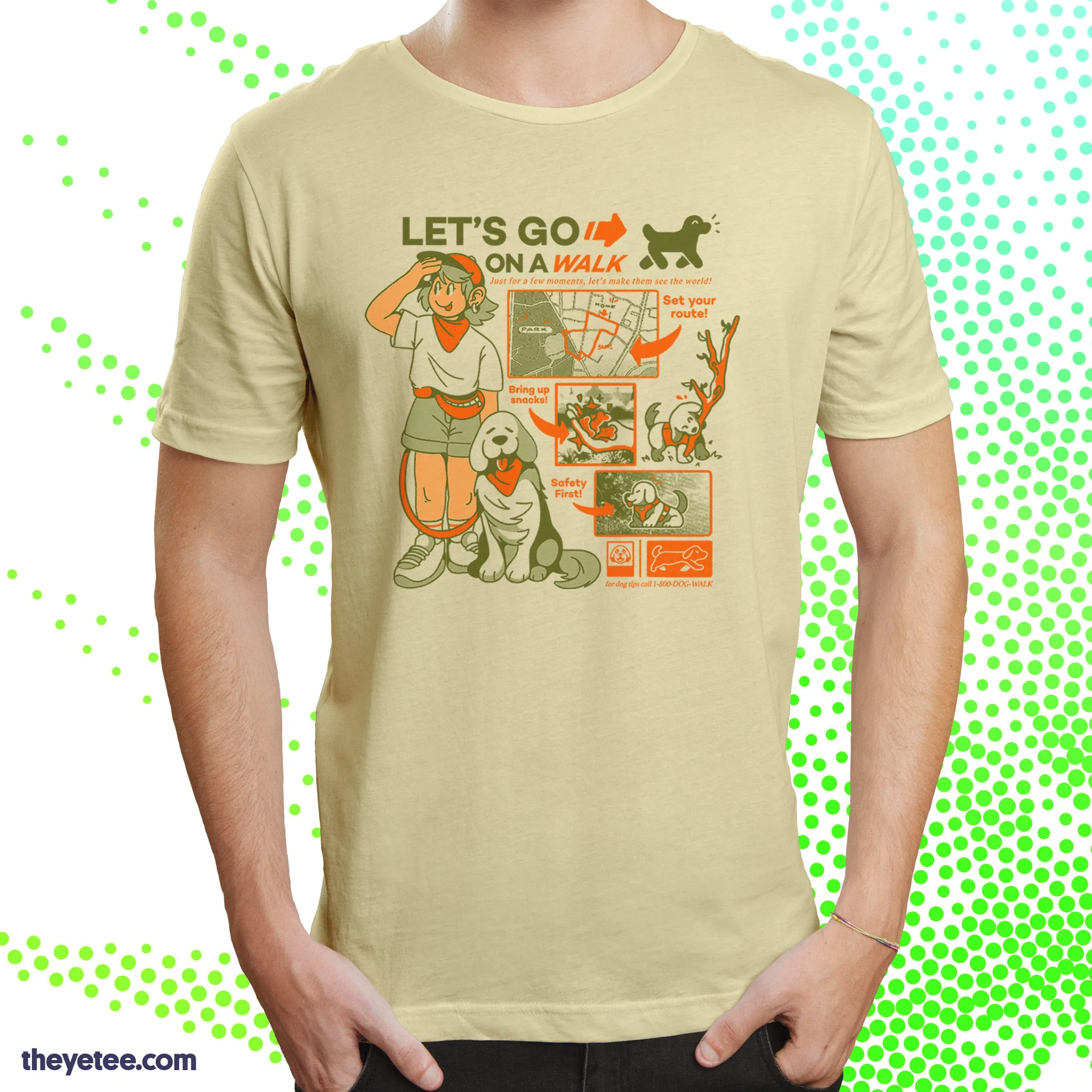 Let's go on a WALK sold by The Yetee product image thumbnail 3