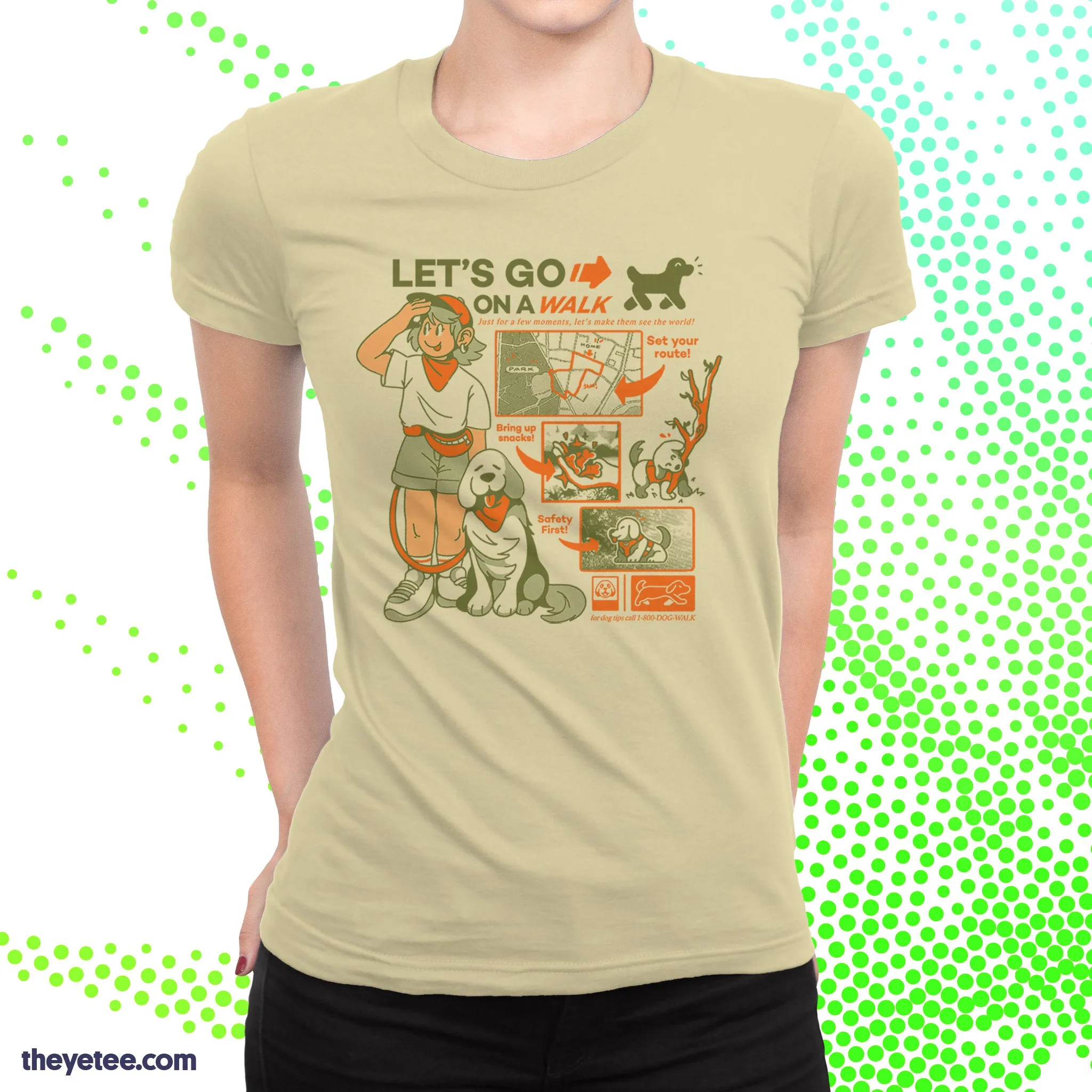 Let's go on a WALK sold by The Yetee product image thumbnail 4