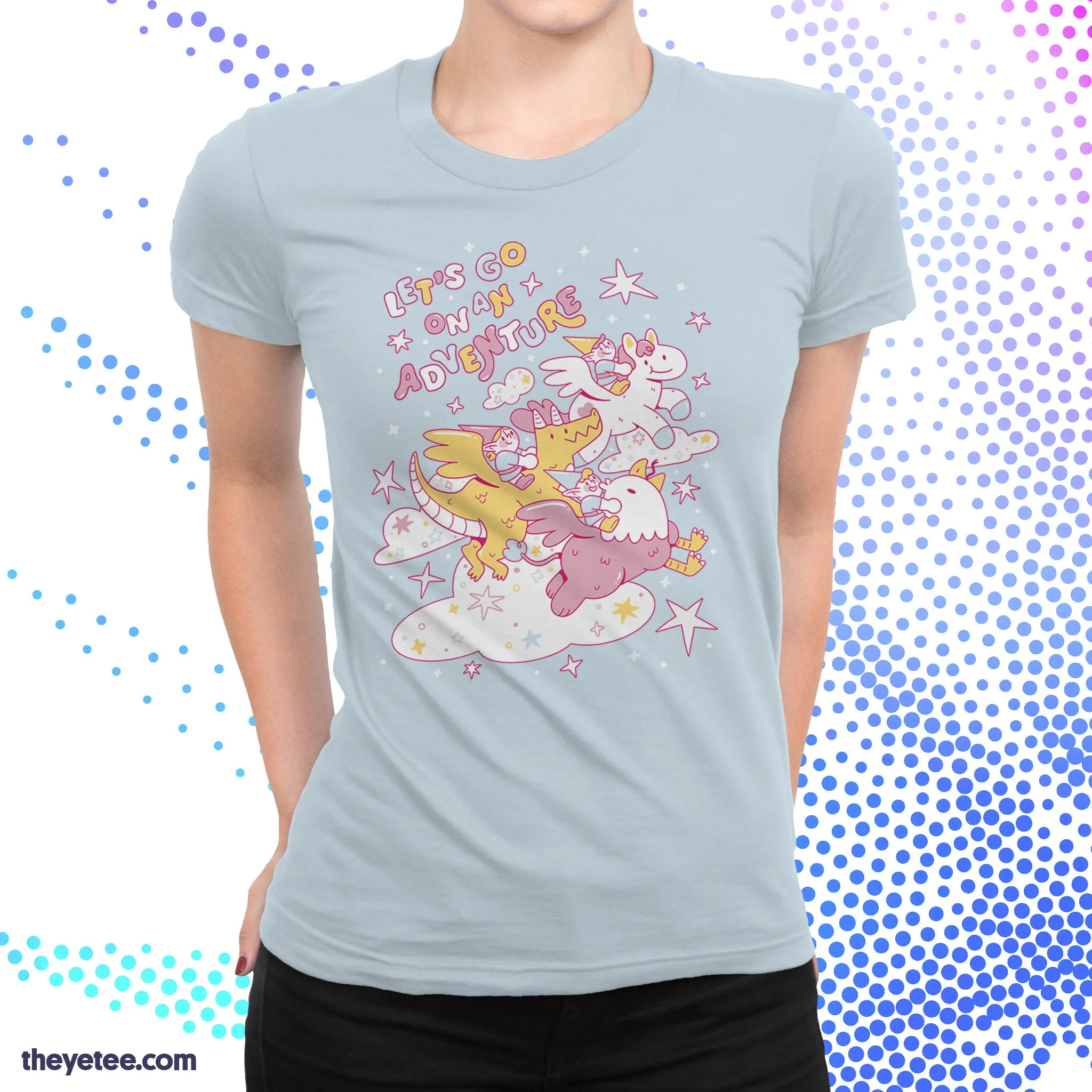 Let's Go On An Adventure! sold by The Yetee product image thumbnail 4