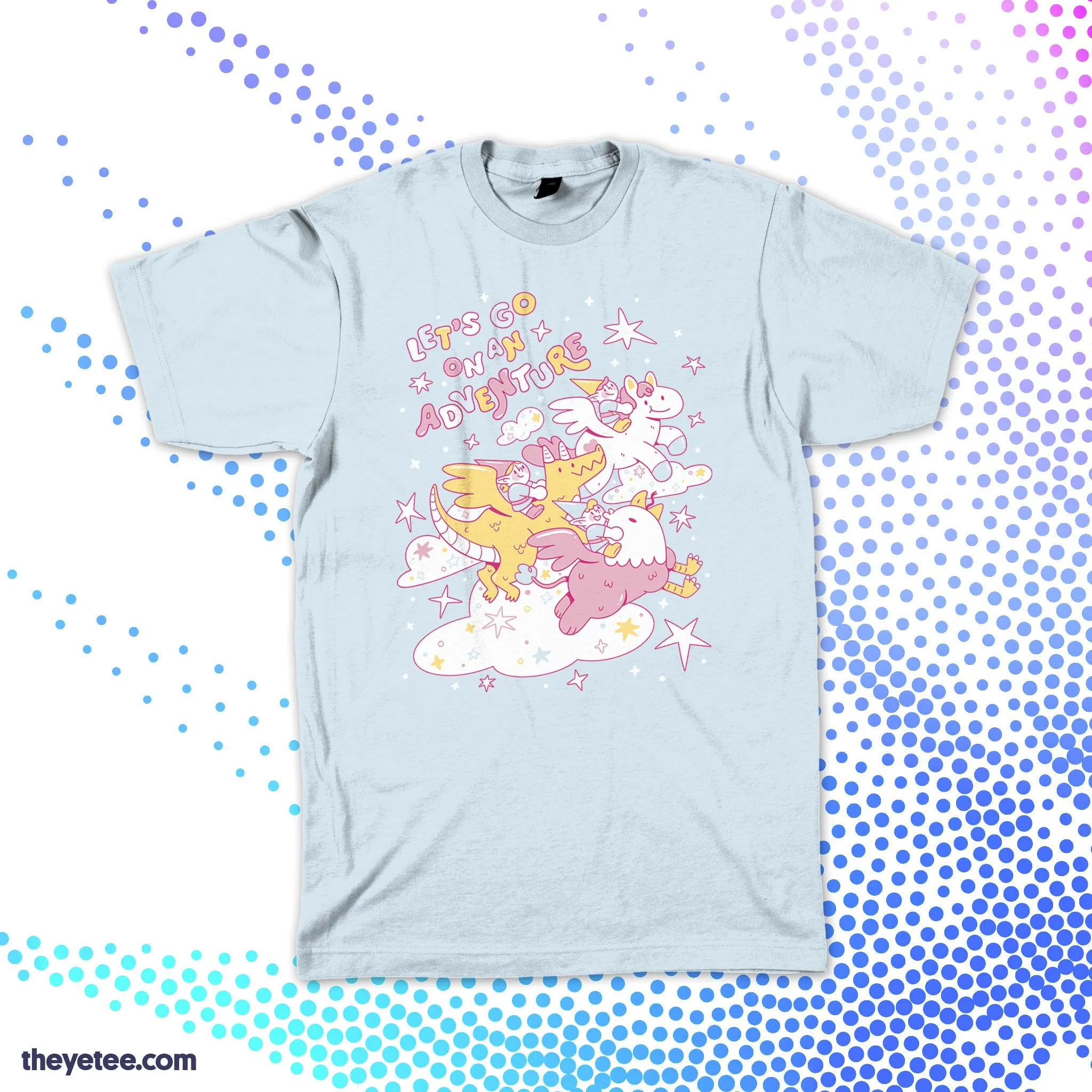 Let's Go On An Adventure! sold by The Yetee product image thumbnail 2
