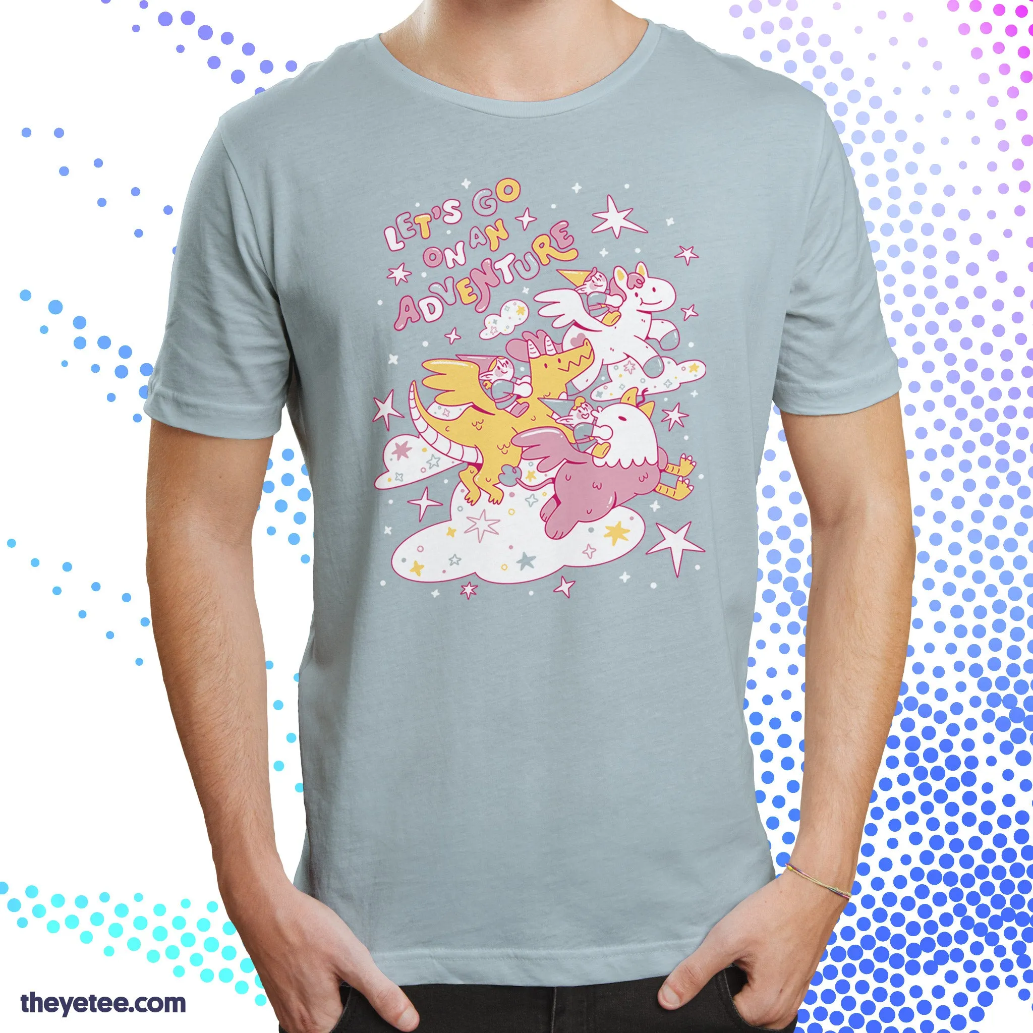 Let's Go On An Adventure! sold by The Yetee product image thumbnail 3