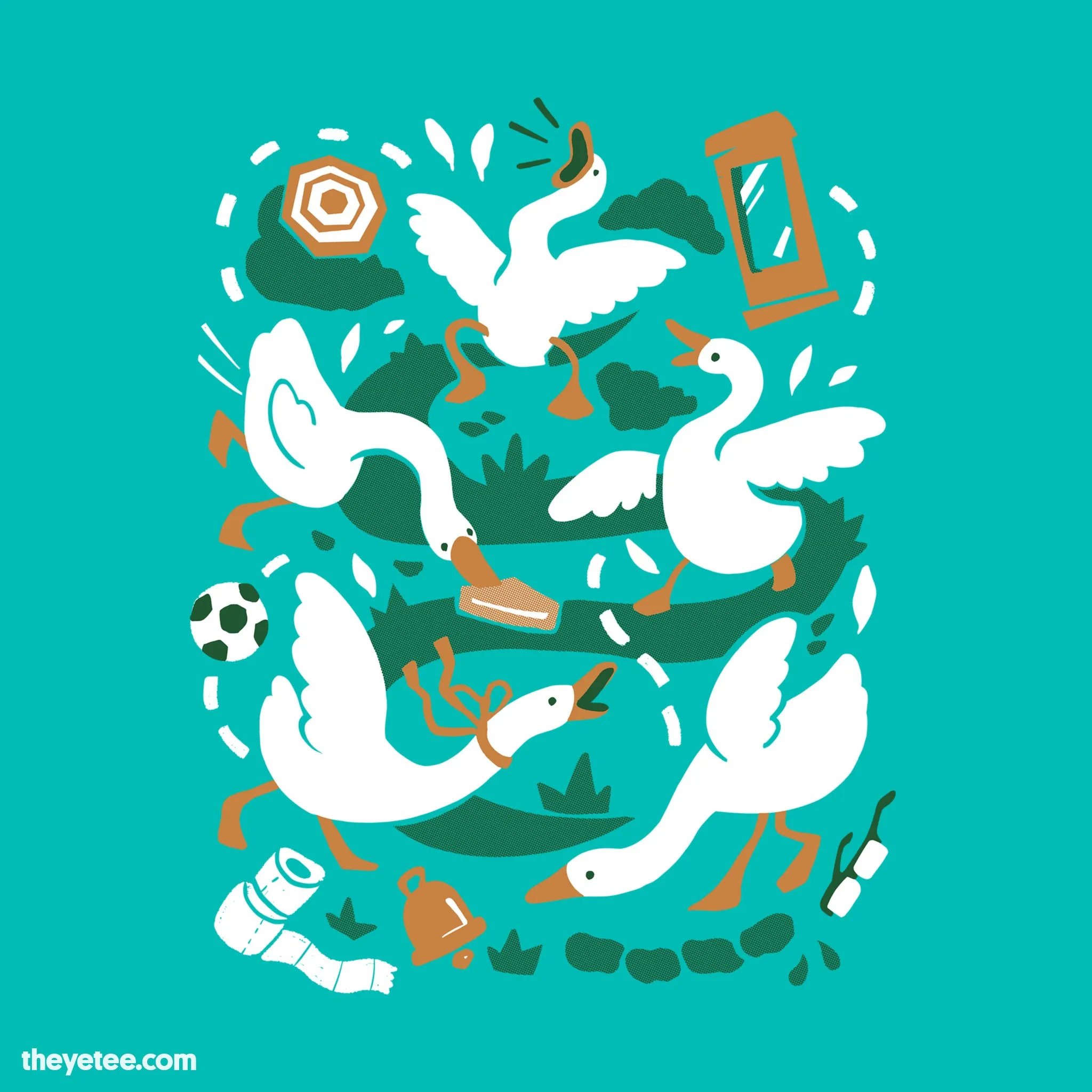 The Goose is Loose sold by The Yetee product image thumbnail 2
