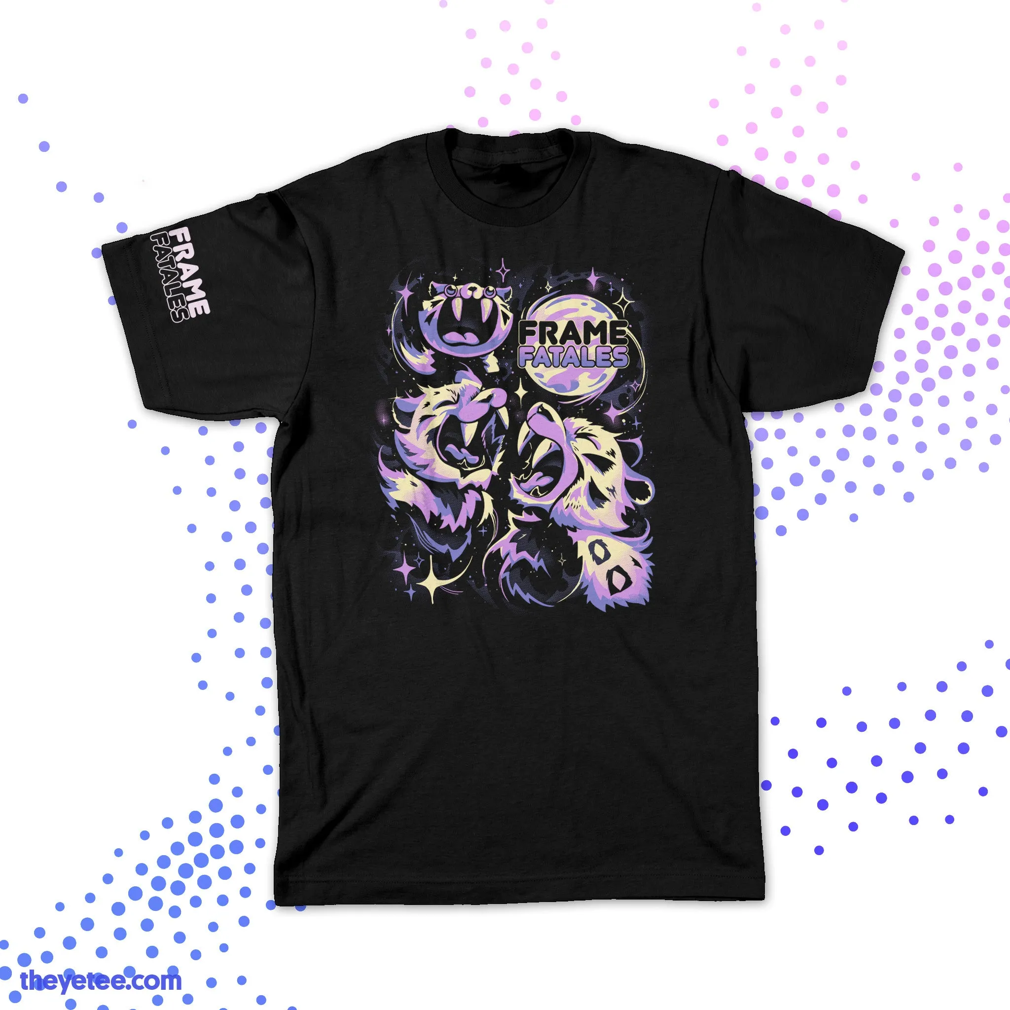 Three Faith Moon Tee sold by The Yetee