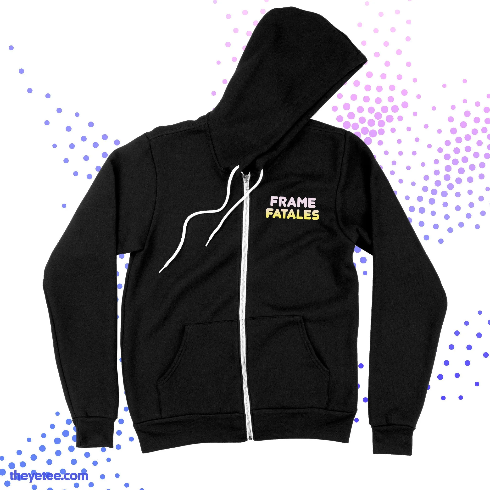 Three Faith Moon Zip sold by The Yetee product image thumbnail 2