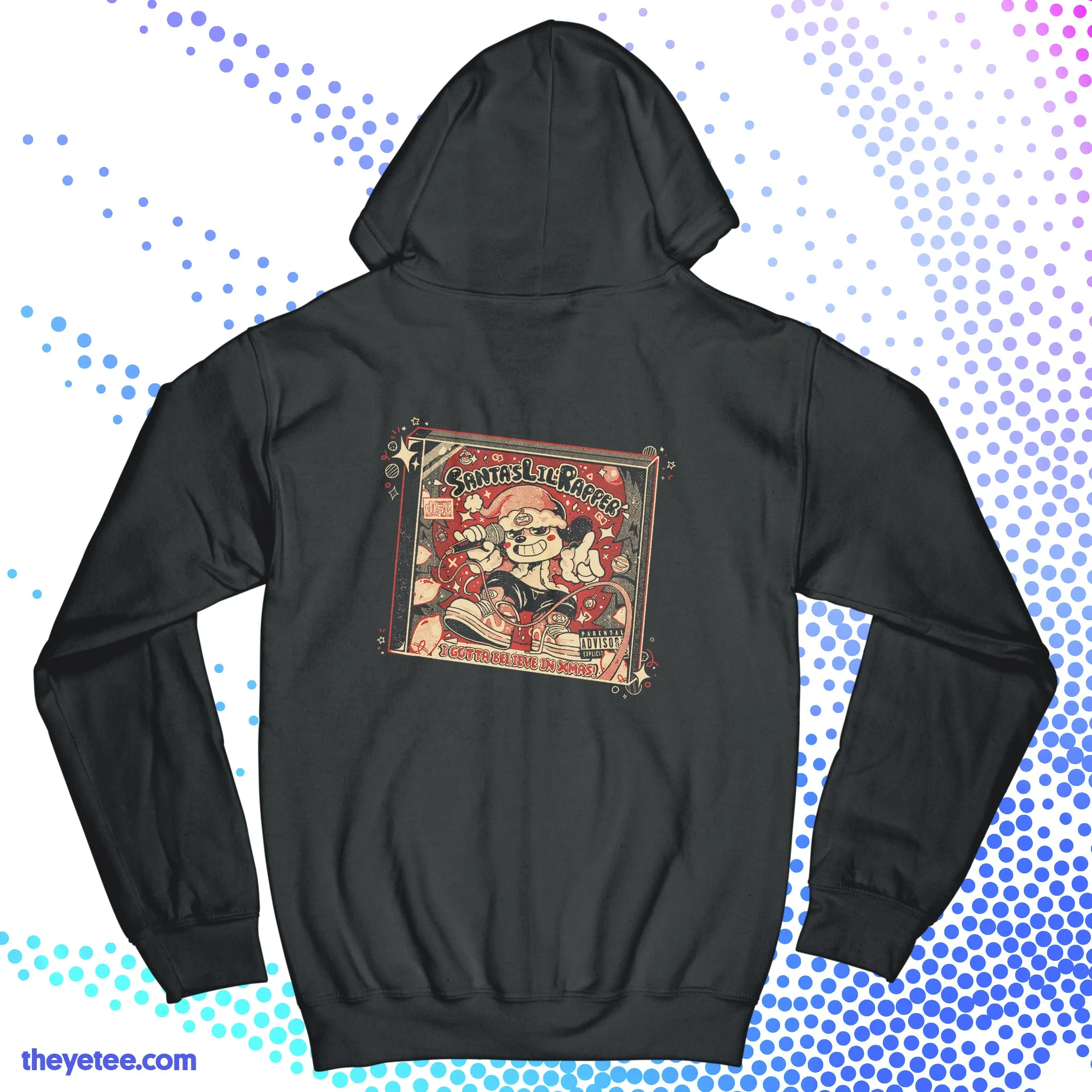 Santa's Lil'Rapper! sold by The Yetee product image thumbnail 5