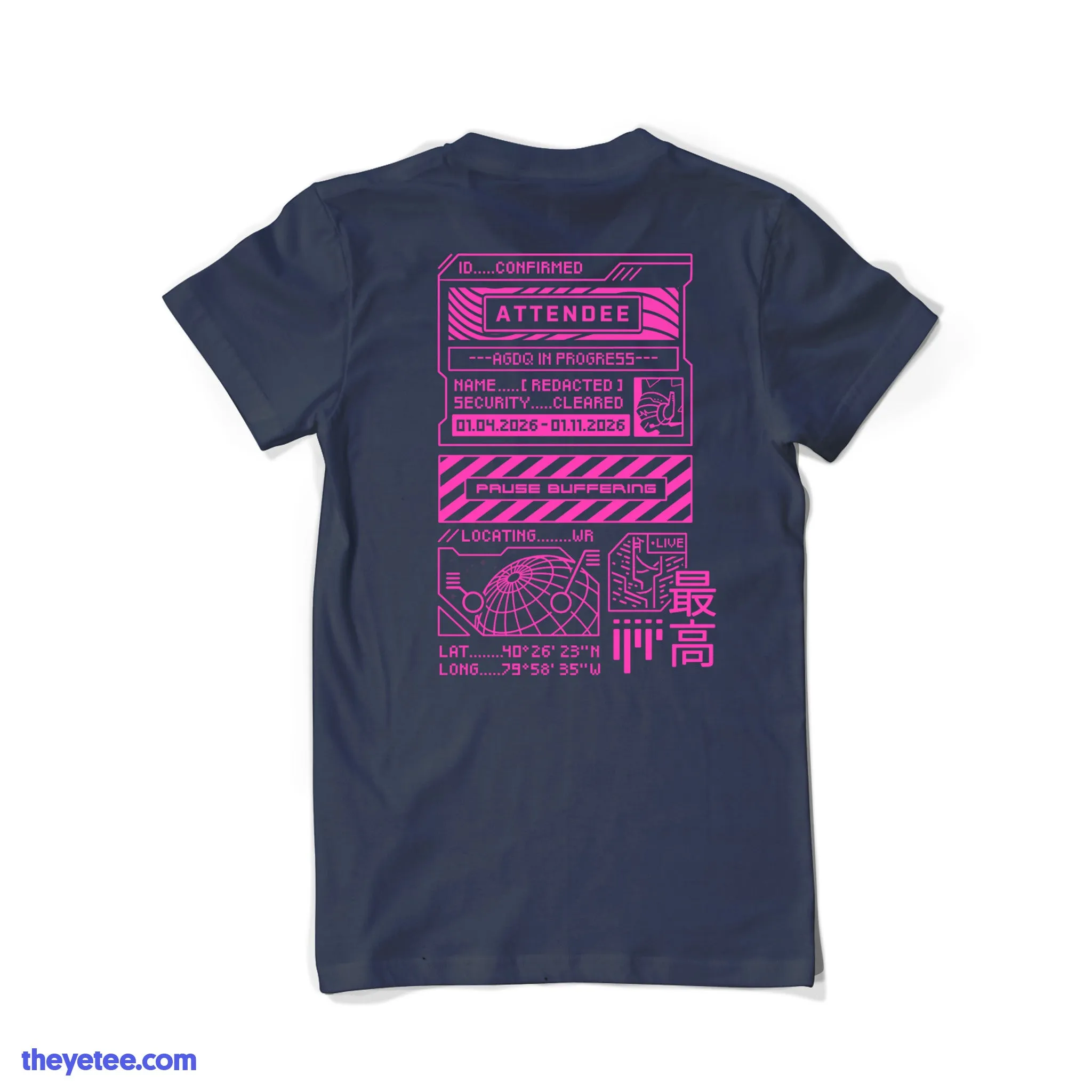 AGDQ 2026 On-Site Attendee Edition (Pick-up Only) sold by The Yetee product image thumbnail 3