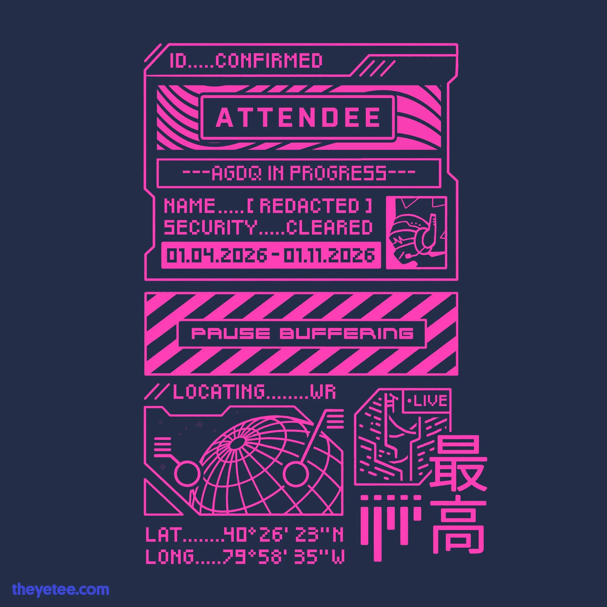 AGDQ 2026 On-Site Attendee Edition (Pick-up Only) sold by The Yetee product image thumbnail 4
