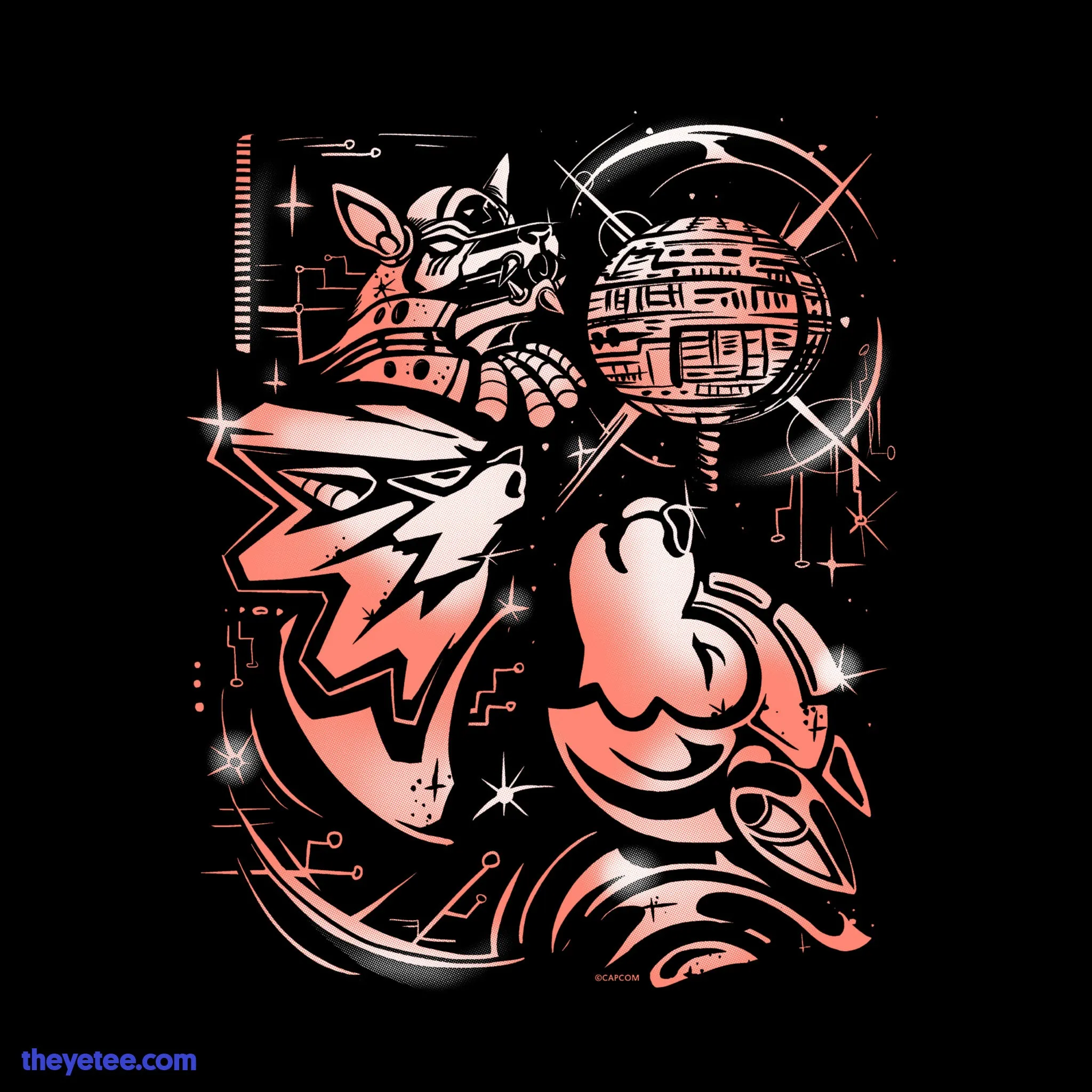 Three Dog Moon sold by The Yetee product image thumbnail 2