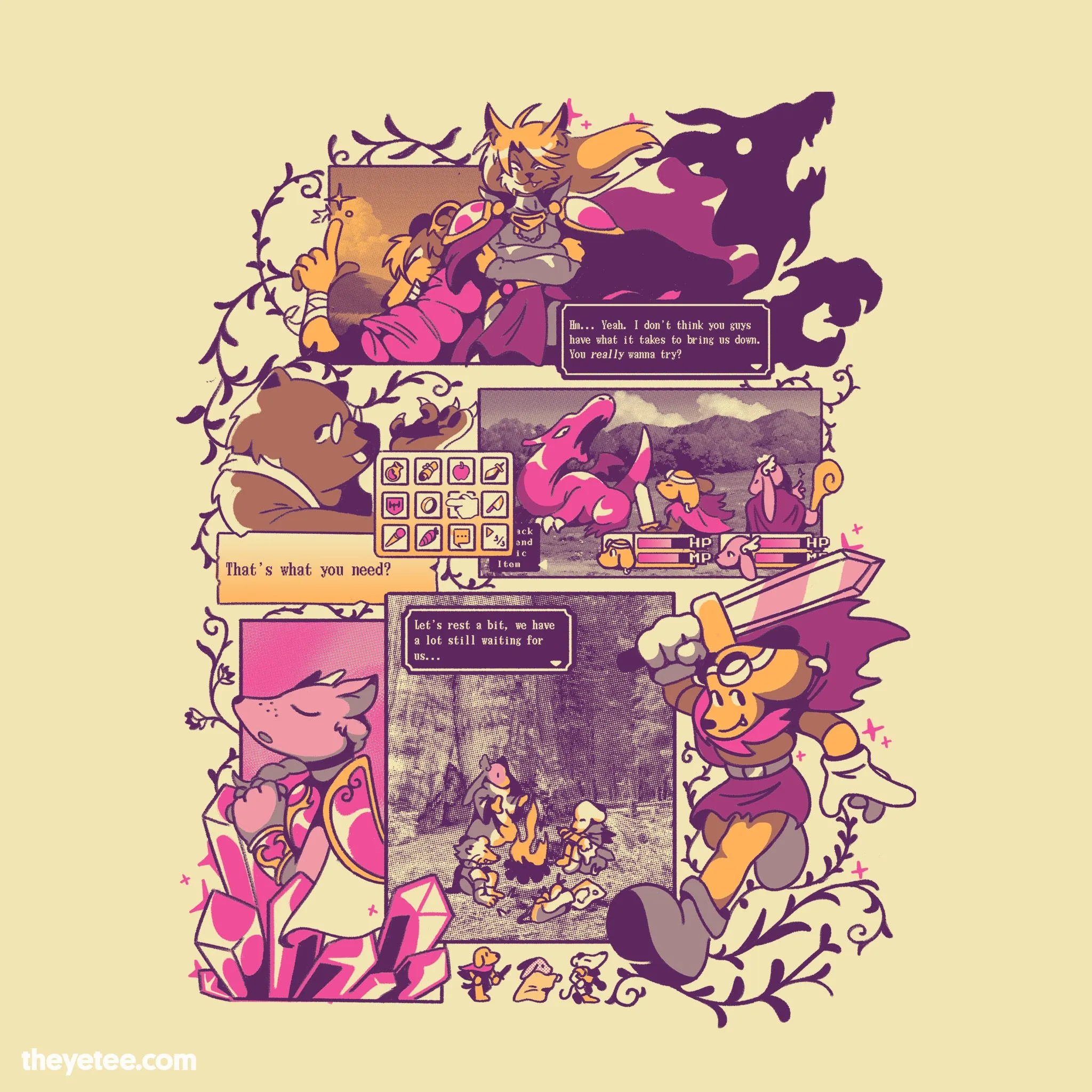 The Saga Continues sold by The Yetee product image thumbnail 2