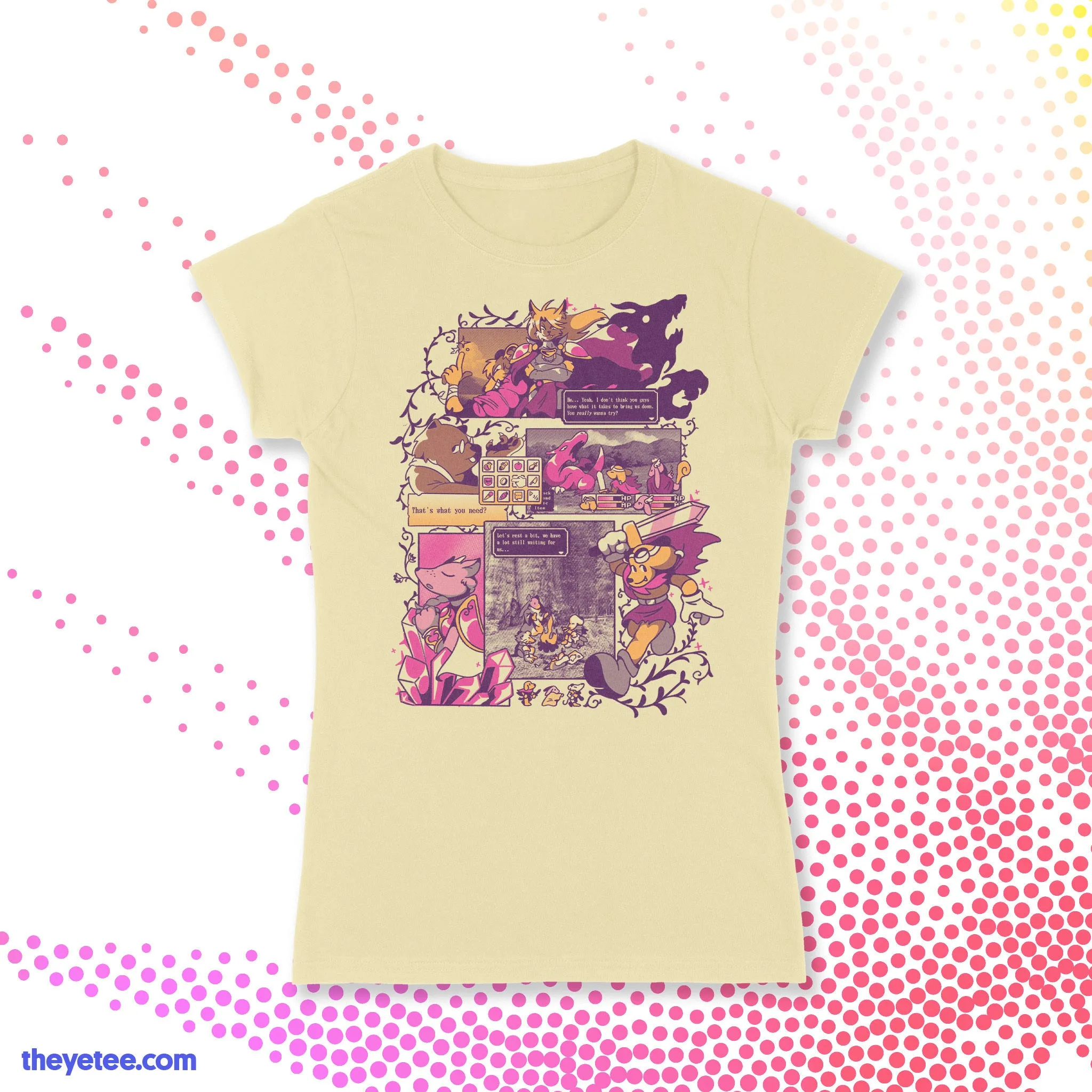 The Saga Continues sold by The Yetee product image thumbnail 3