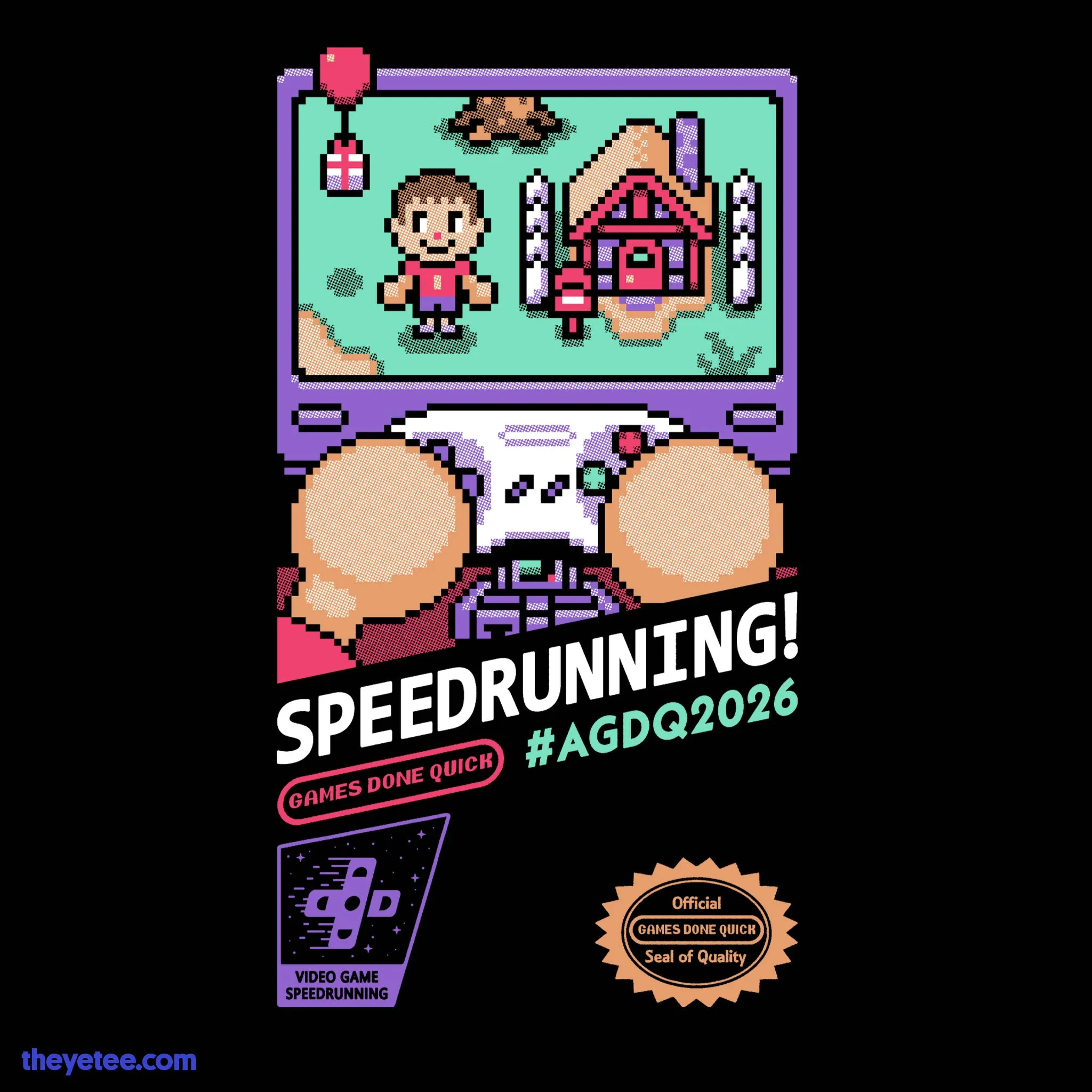 AGDQ Speedrunning 2026 sold by The Yetee