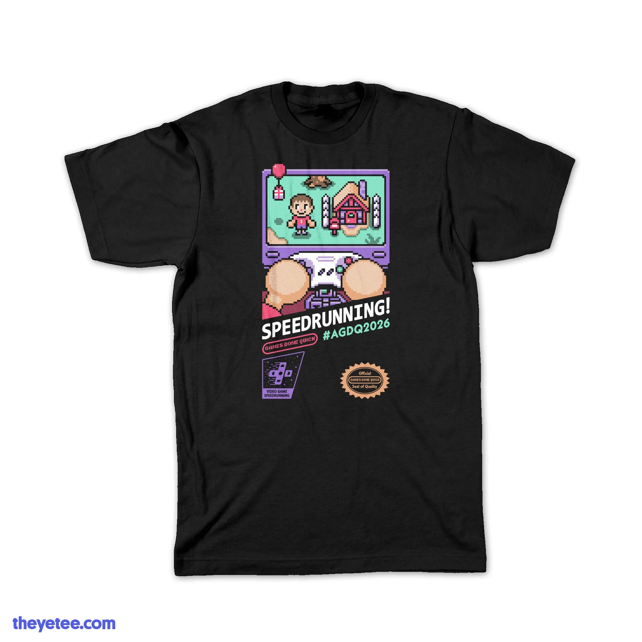 AGDQ Speedrunning 2026 sold by The Yetee product image thumbnail 2