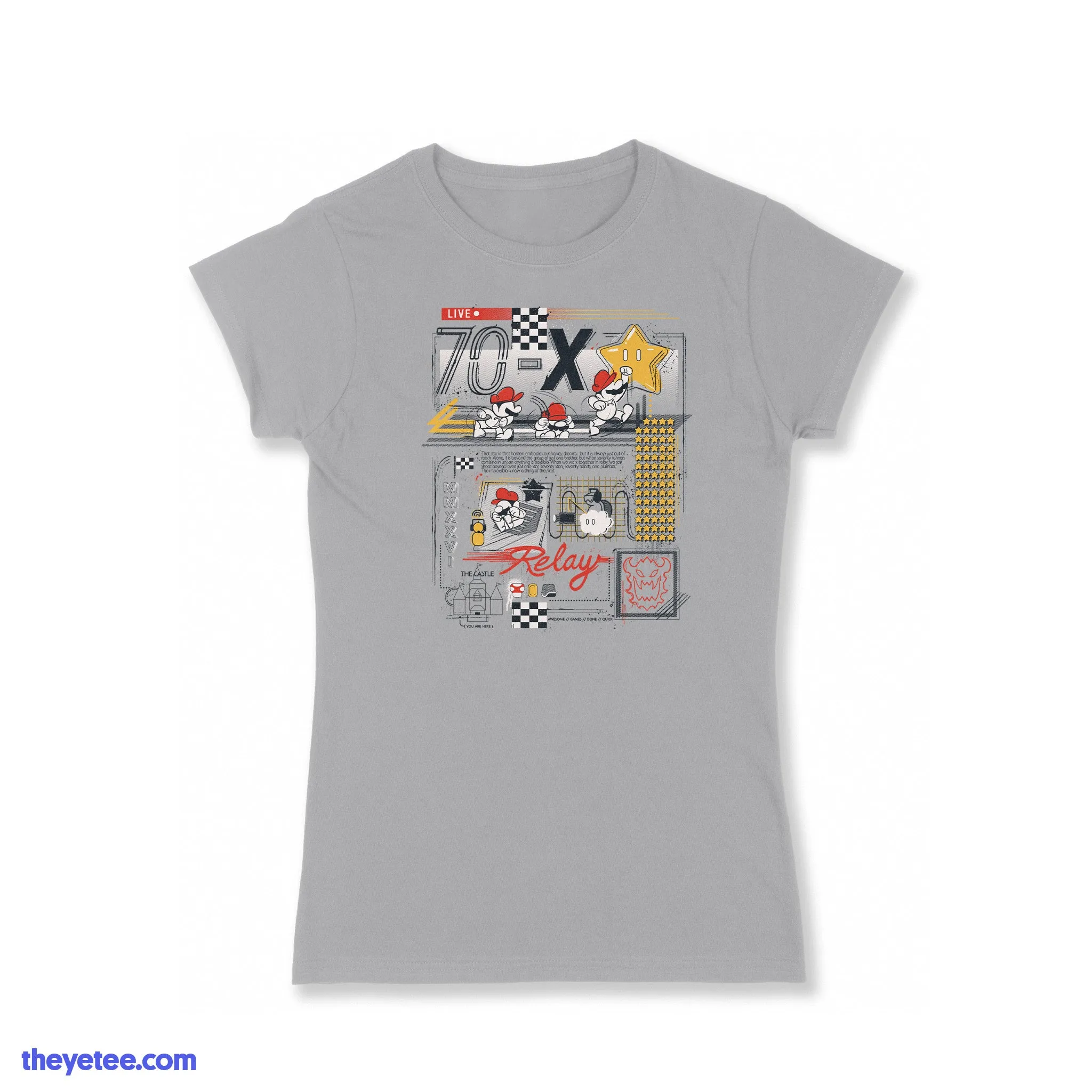 Speed Star Relay sold by The Yetee product image thumbnail 3
