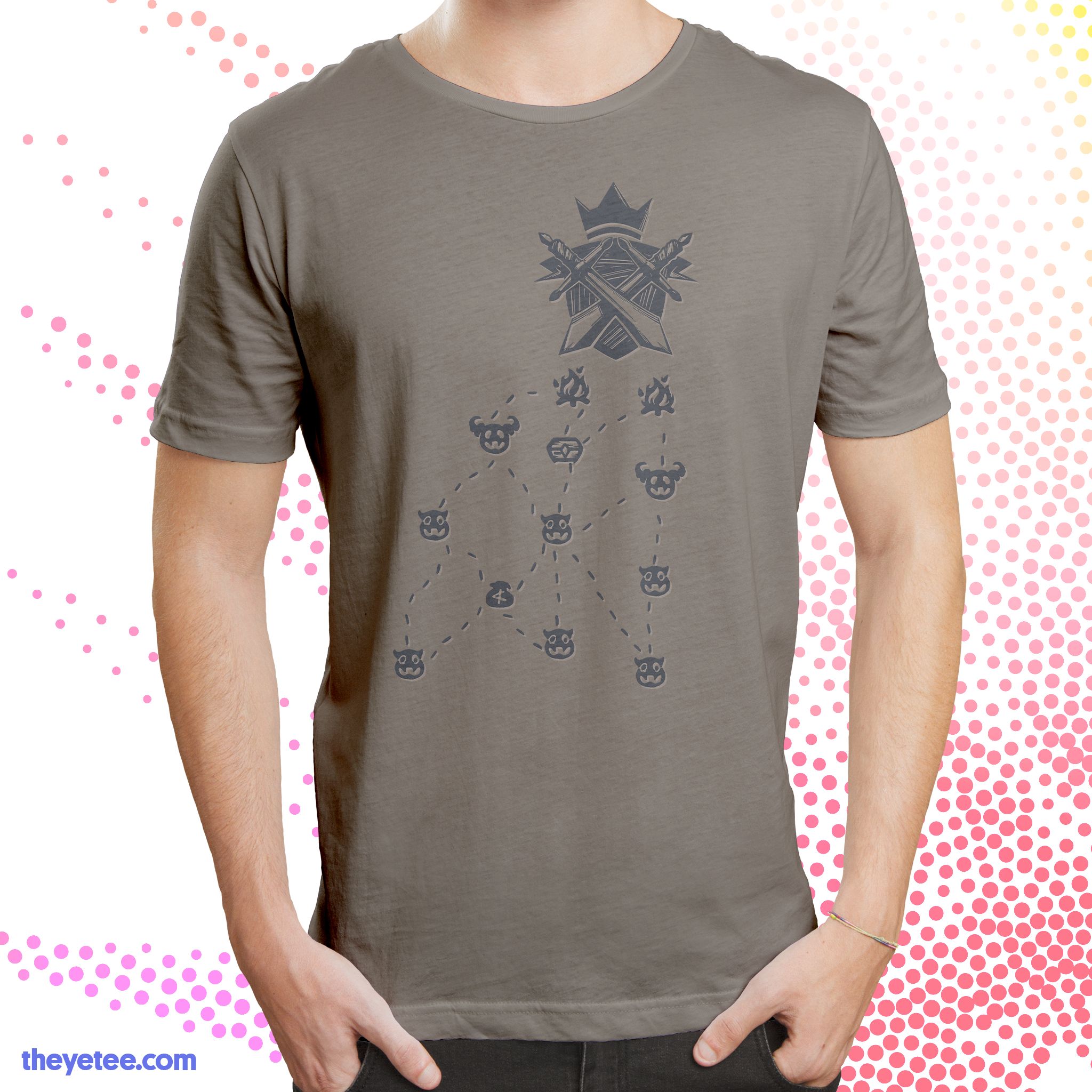Map it Out sold by The Yetee product image thumbnail 3