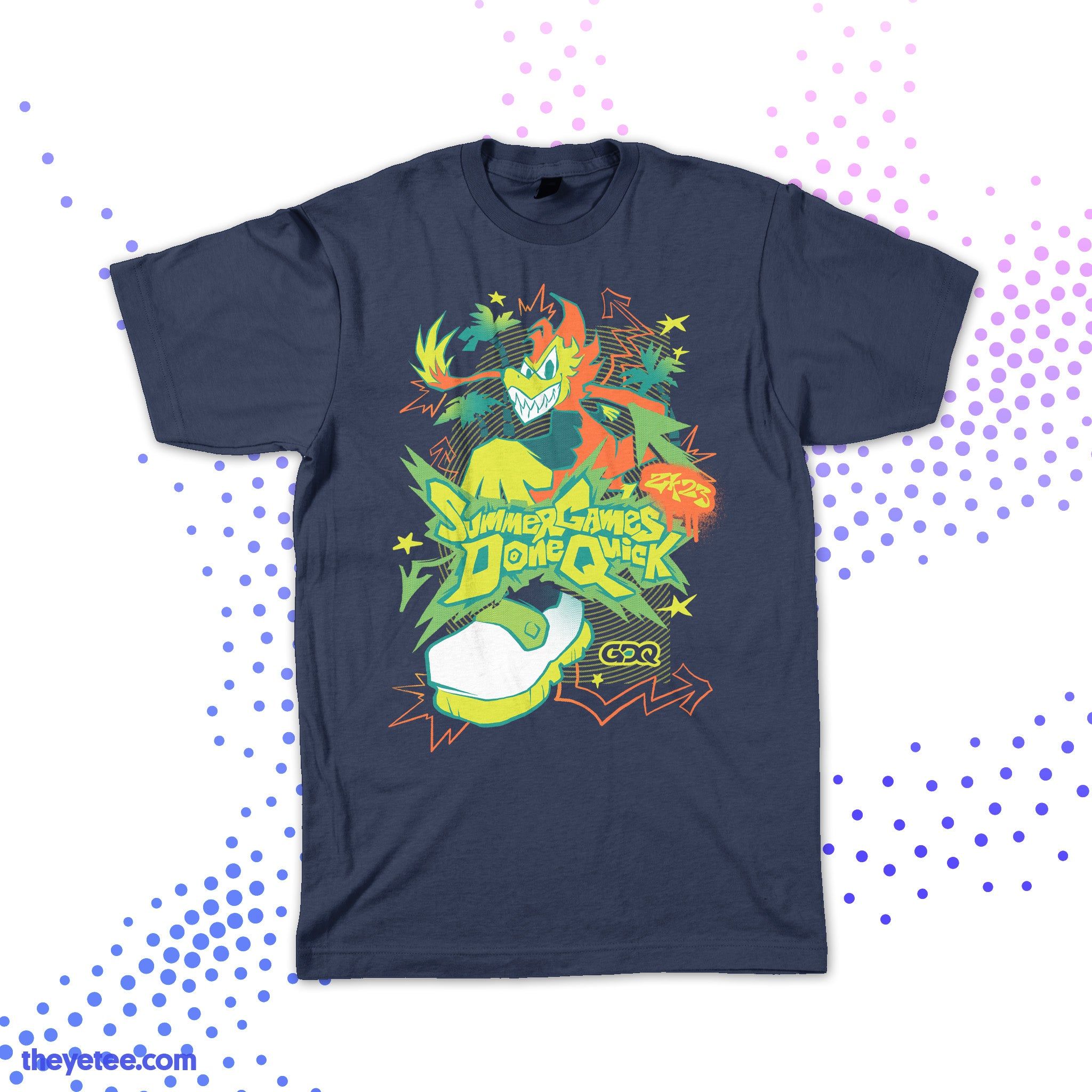 SGDQ 2023 Event Tee sold by The Yetee product image thumbnail 2