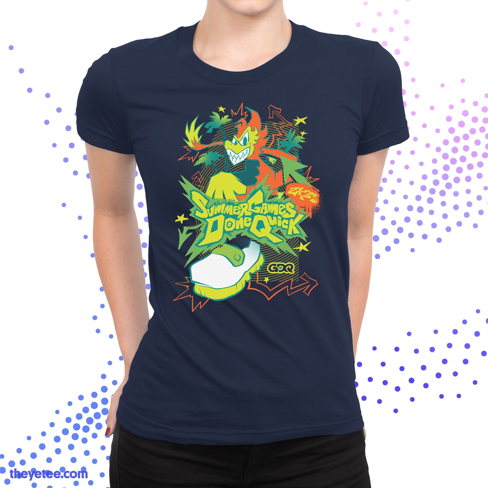 SGDQ 2023 Event Tee sold by The Yetee product image thumbnail 4