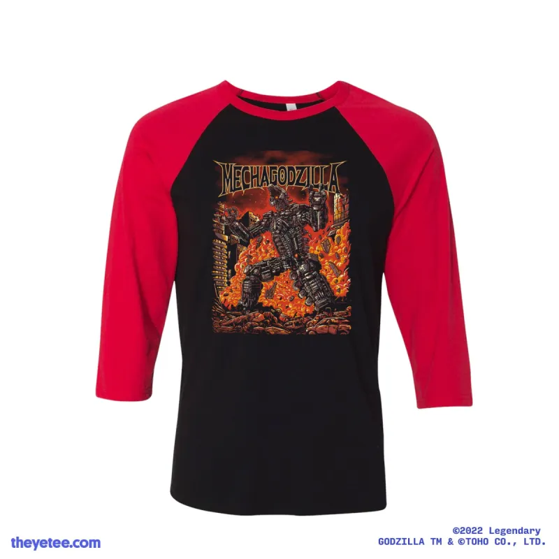 Heavy Metal Mechagodzilla sold by The Yetee