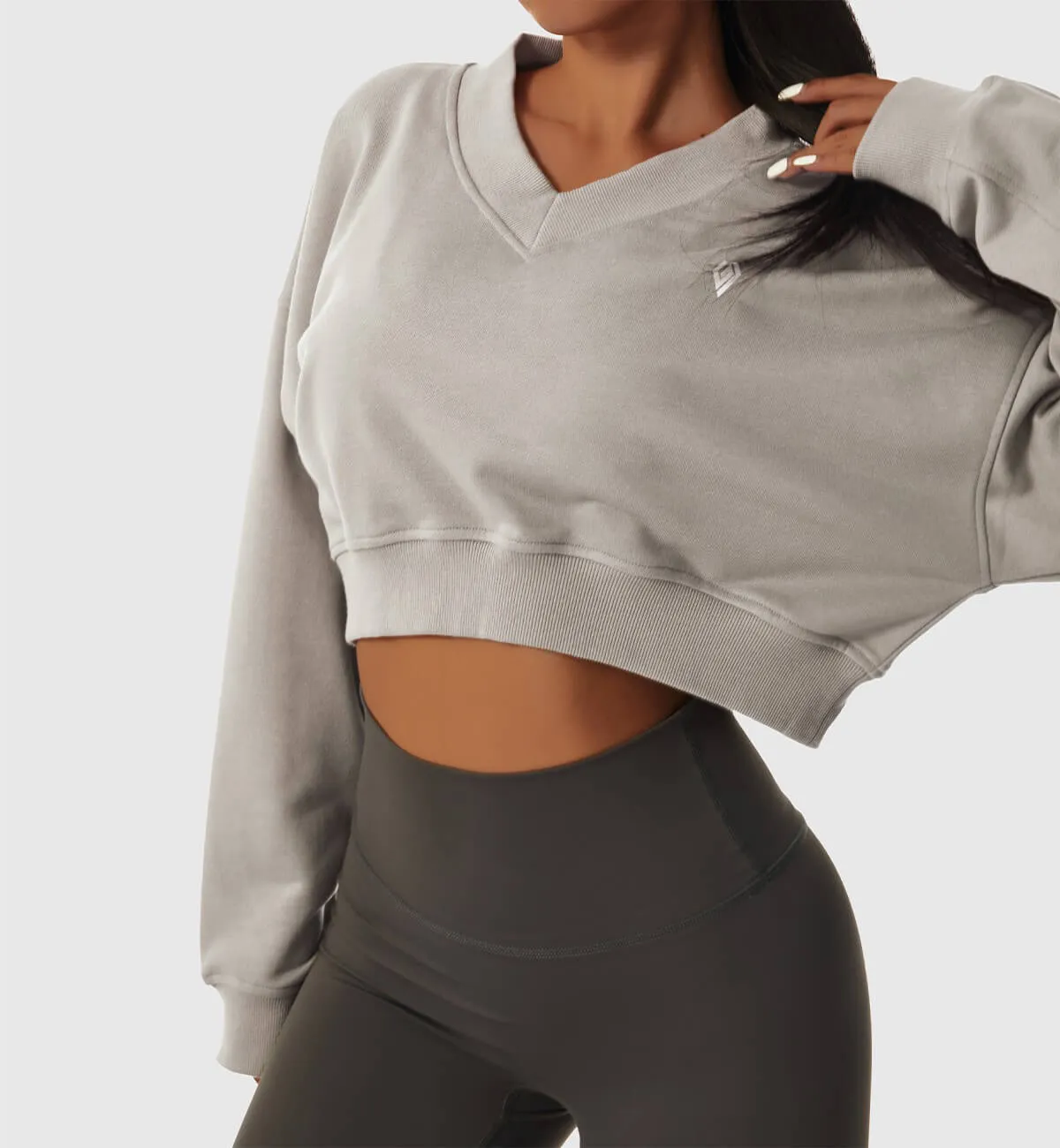Cropped Sweatshirt sold by Gymsweaty product image thumbnail 3