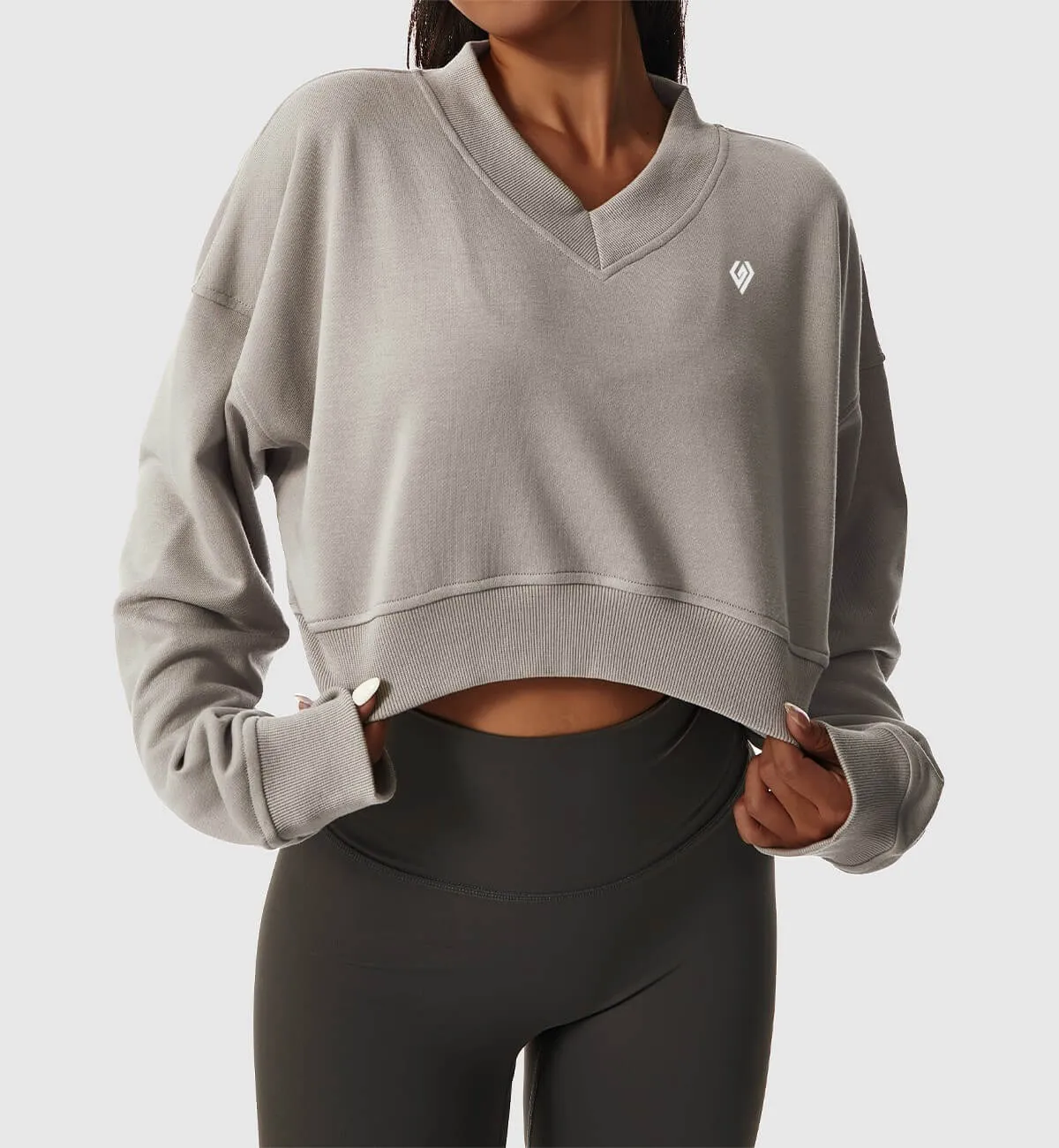 Cropped Sweatshirt sold by Gymsweaty product image thumbnail 4