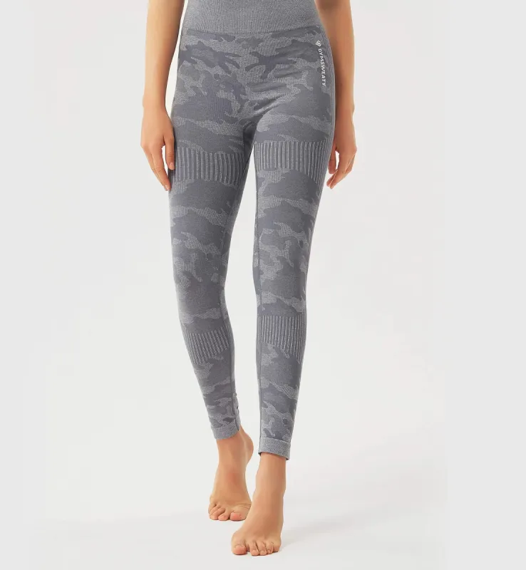 Fancy World Seamless Camo Leggings sold by Gymsweaty