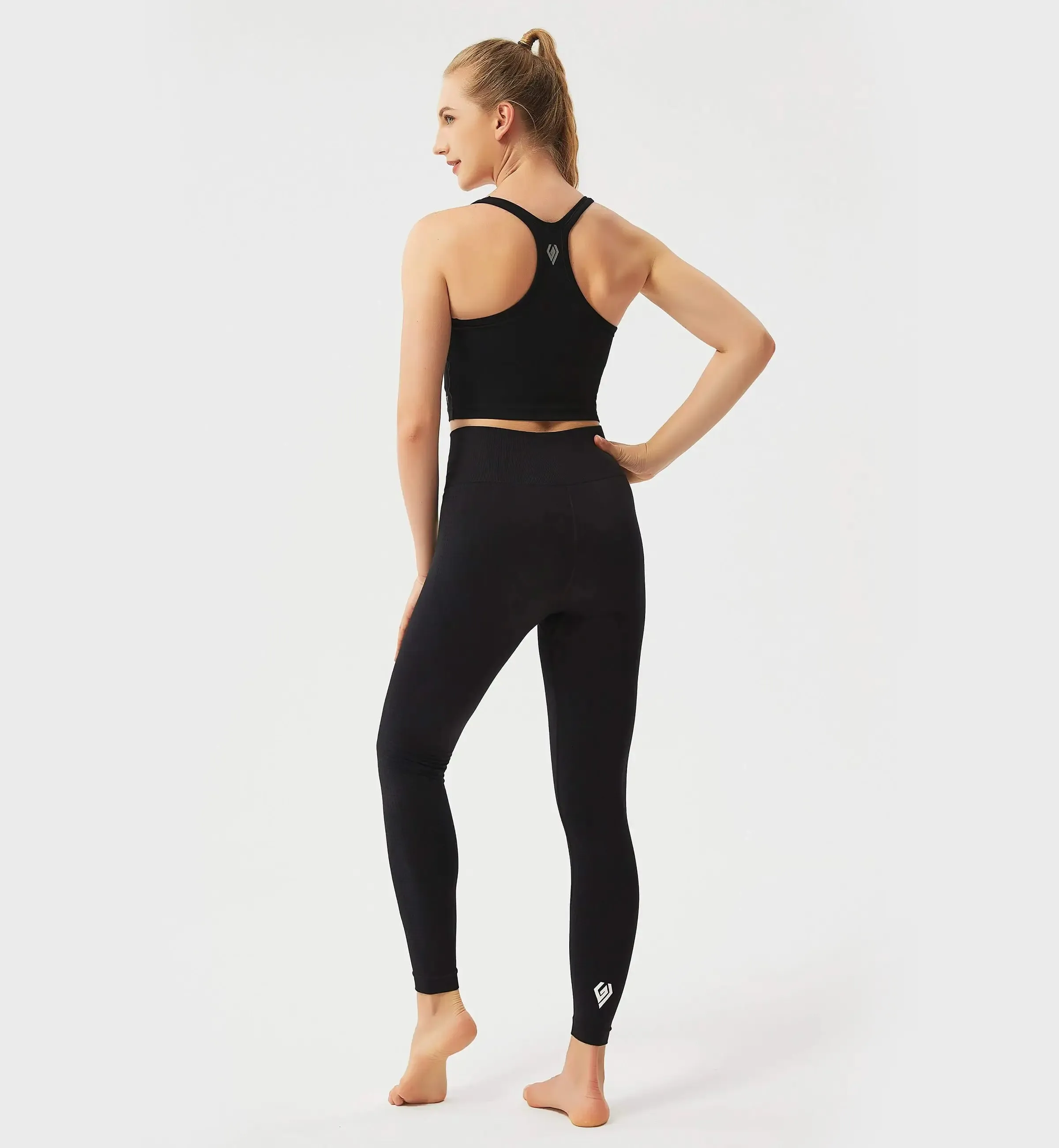 Breathable Medium Support Yoga Sports Bra sold by Gymsweaty product image thumbnail 5