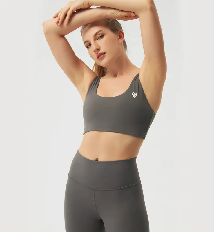 Adjustable U-shaped back Sports Bra sold by Gymsweaty