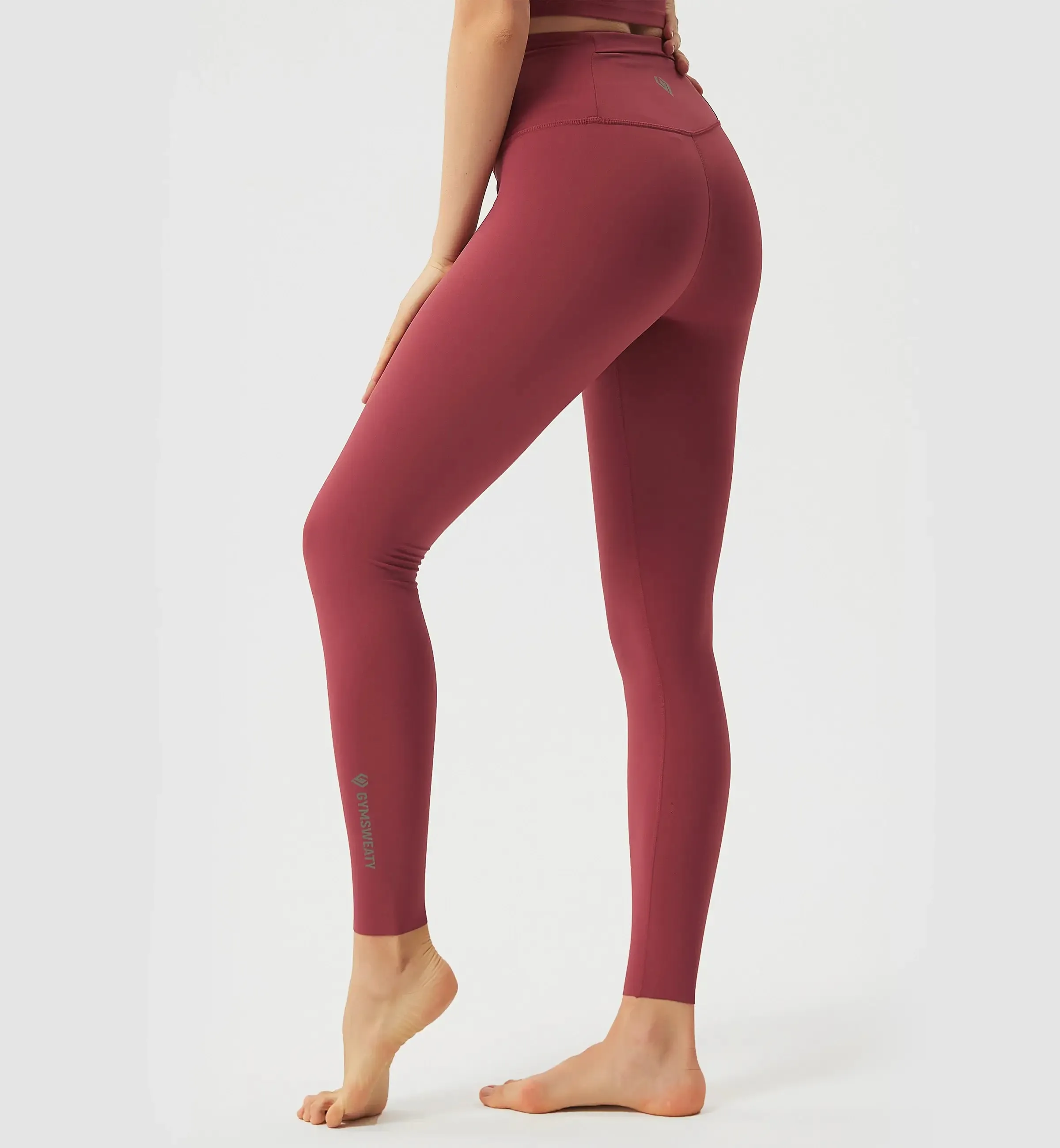 High Rise Leggings With Back Pocket sold by Gymsweaty product image thumbnail 2